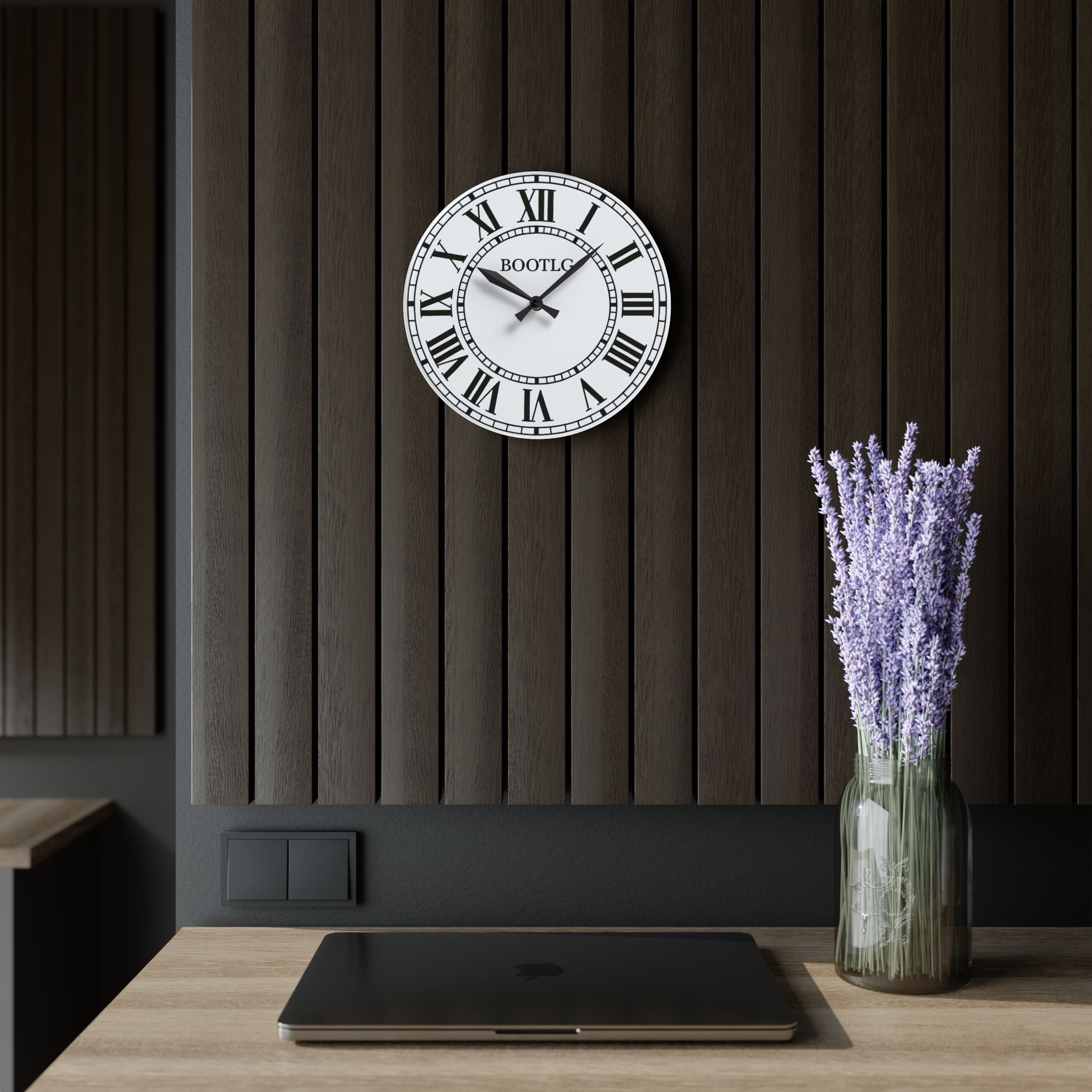 Bootlg Wall Clock