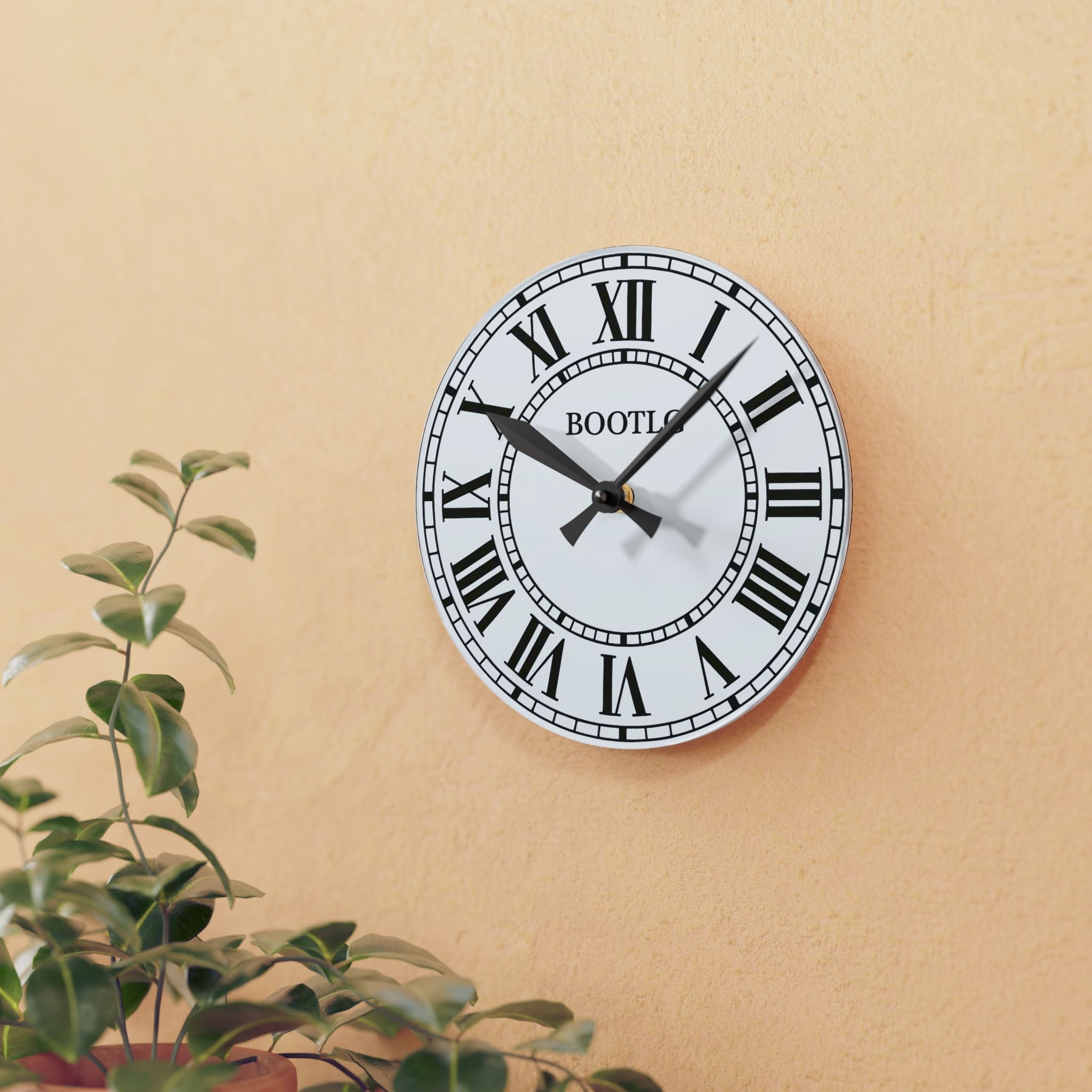 Bootlg Wall Clock