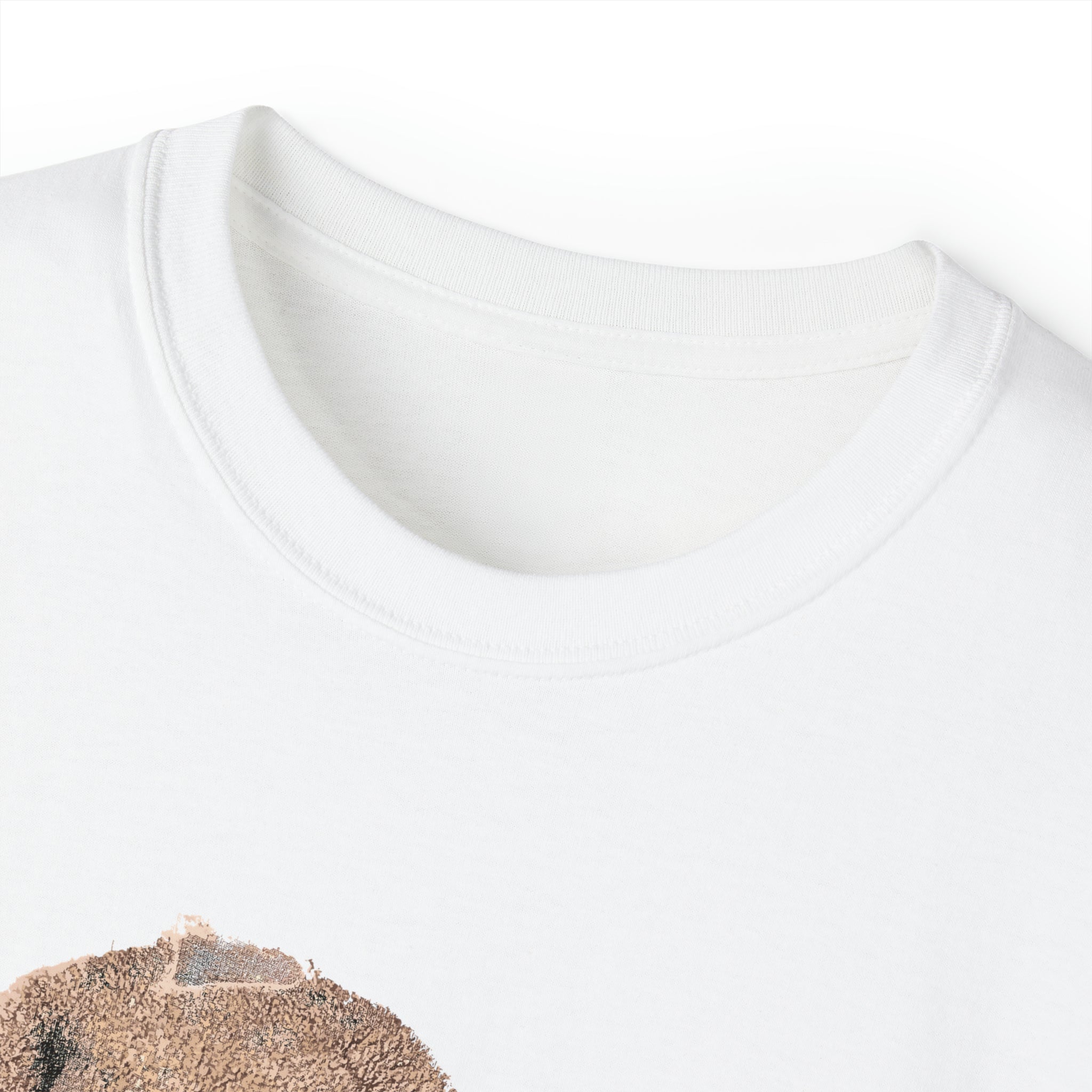 Distressed Side-Headed Teddy Tee-Bootlg