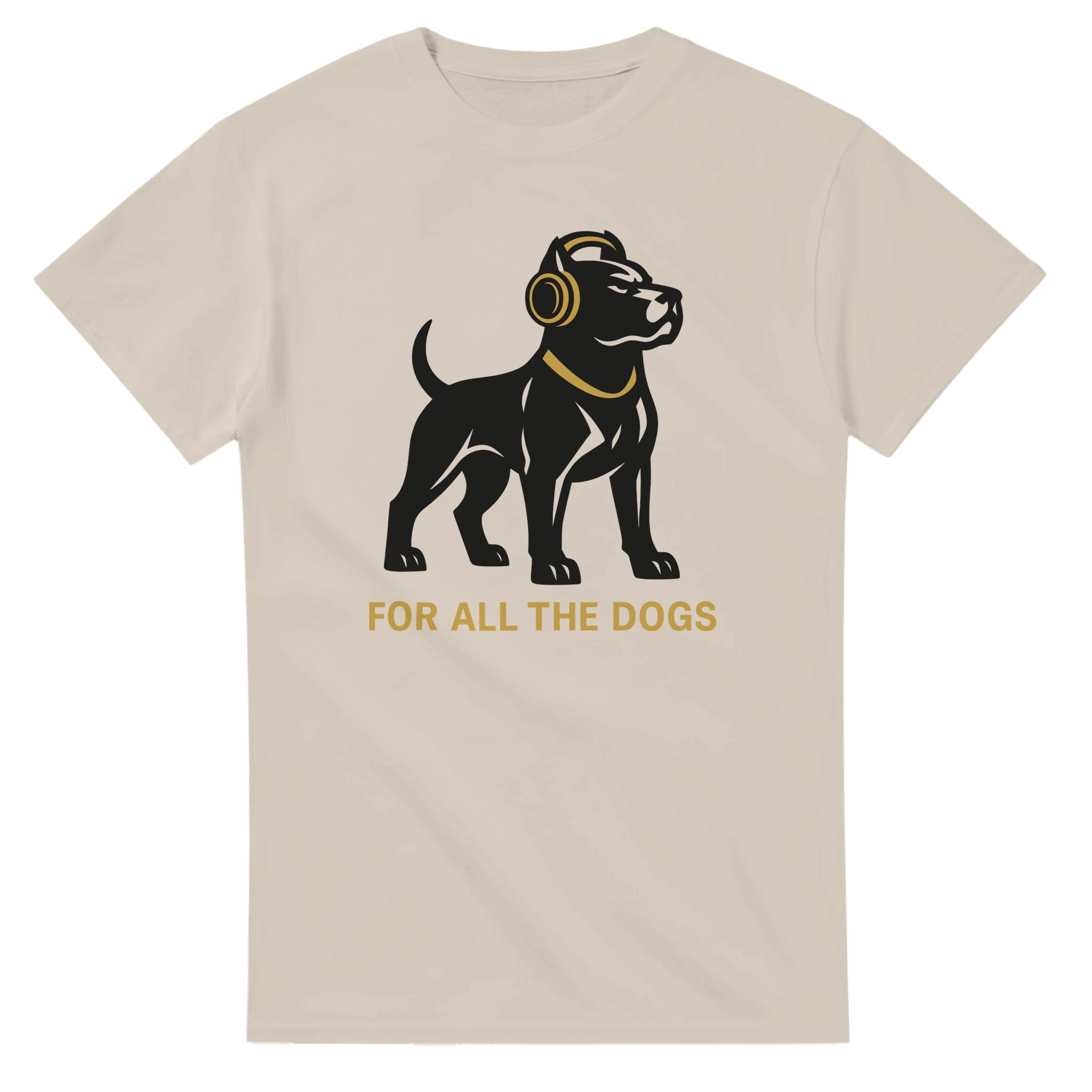 Drake "For All the Dogs" Headphones Tee-Sand-S-Bootlg