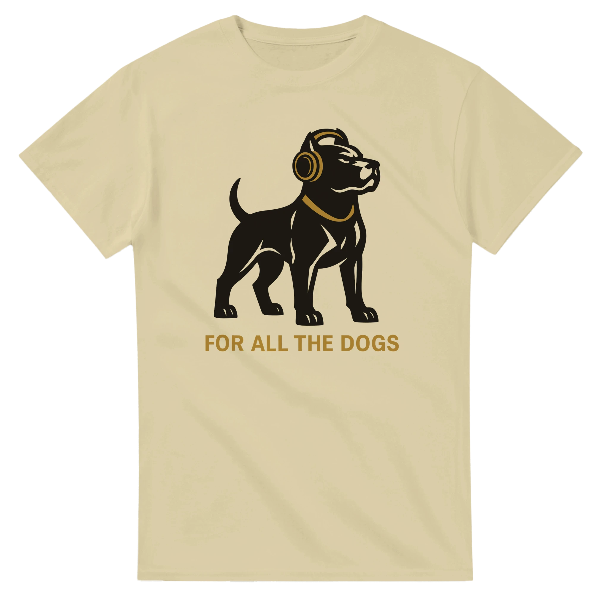 Drake "For All the Dogs" Headphones Tee-Natural-S-Bootlg
