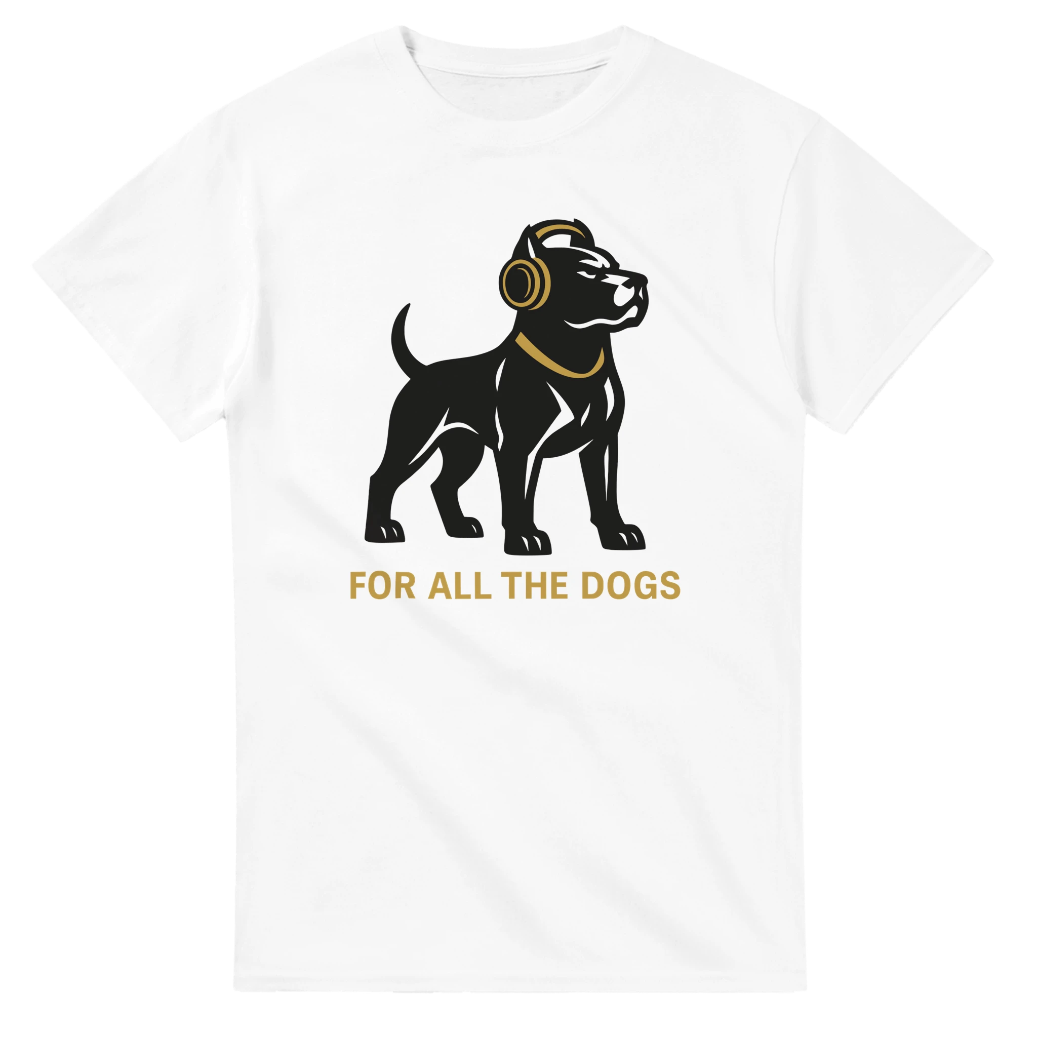 Drake "For All the Dogs" Headphones Tee-White-S-Bootlg