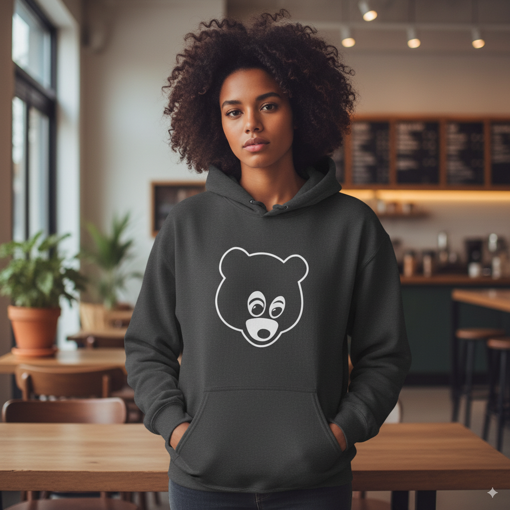 College Dropout Kanye West Bear Hoodie Sweatshirt