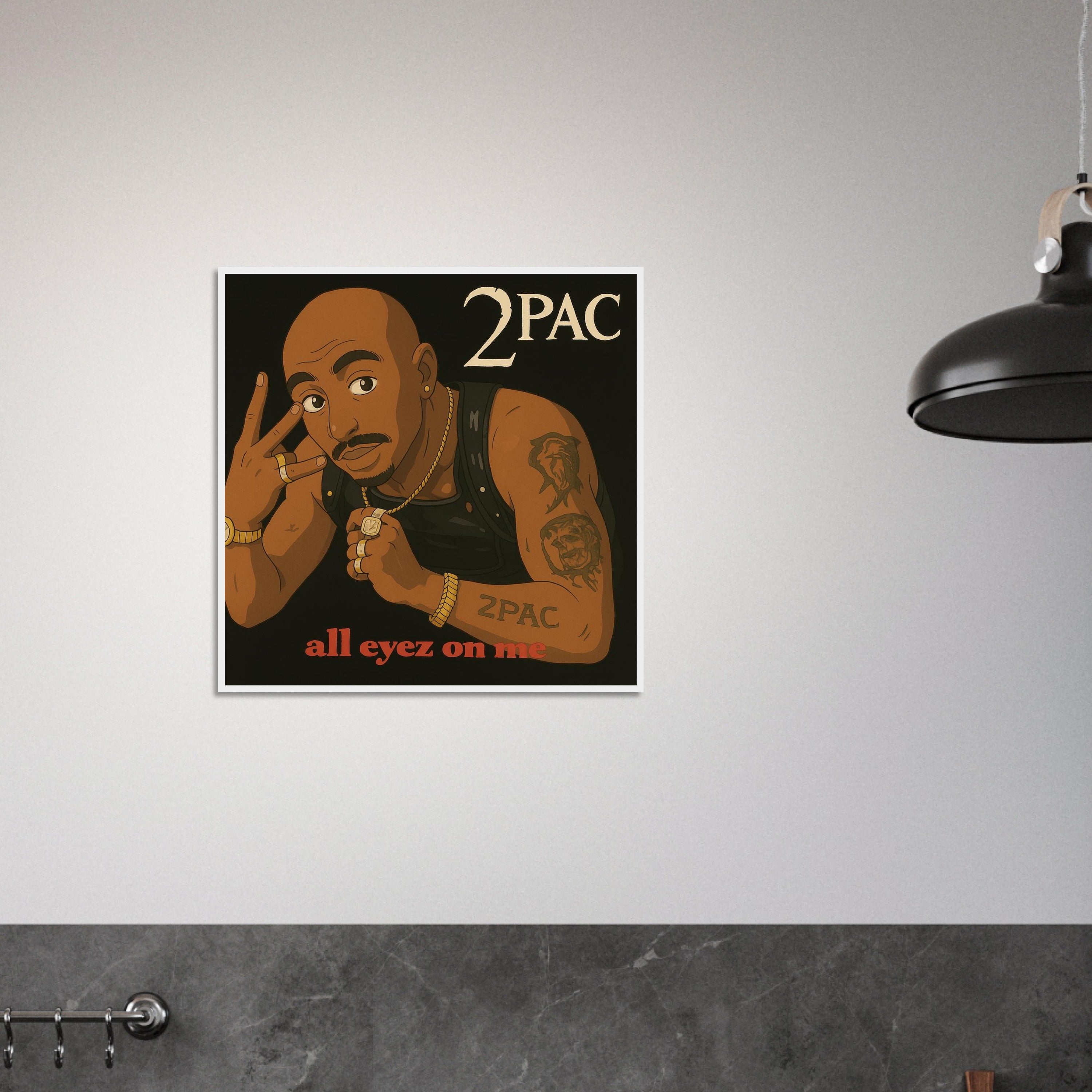 Hip Hop Rap Legends Album Poster-Bootlg