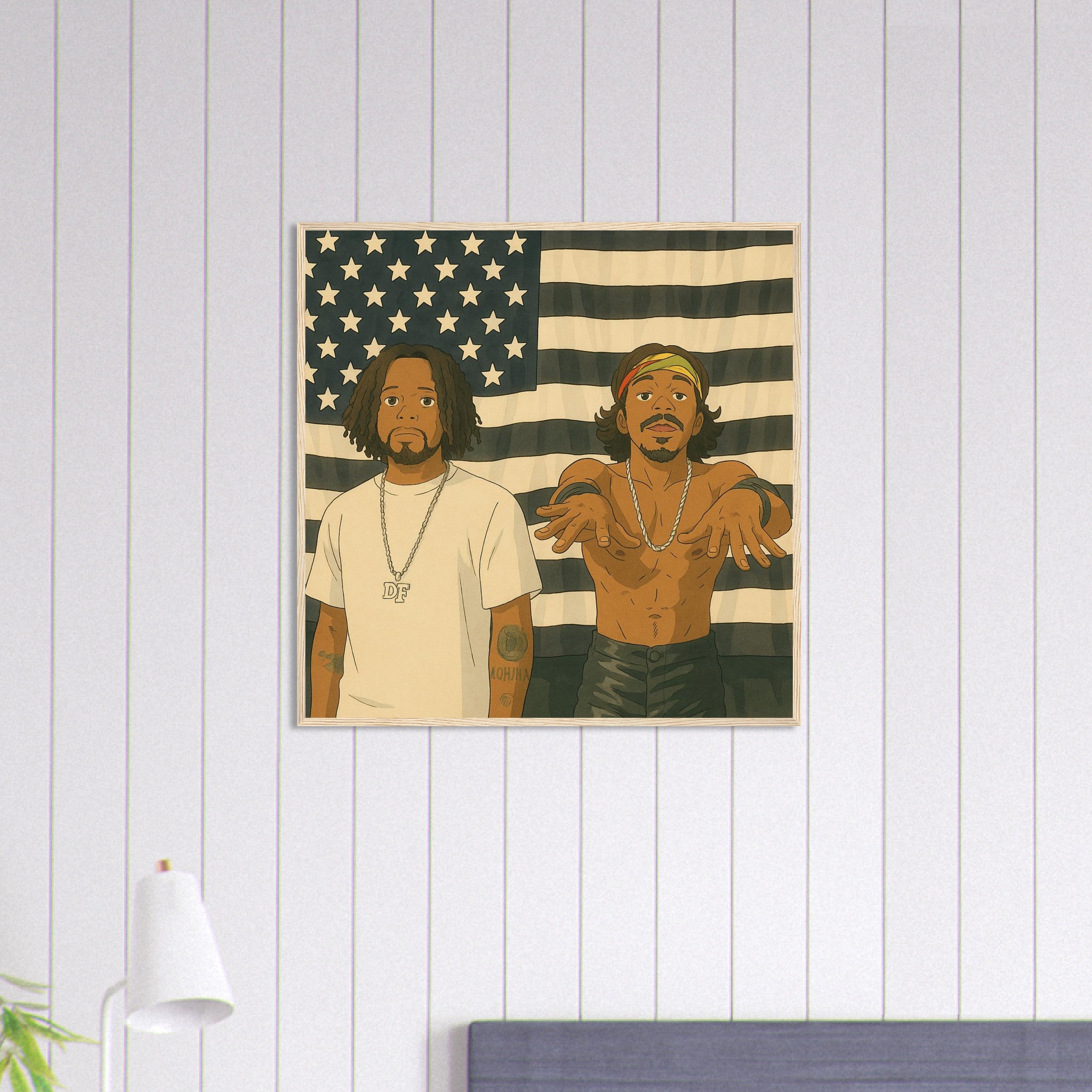 Hip Hop Rap Legends Album Poster-Bootlg