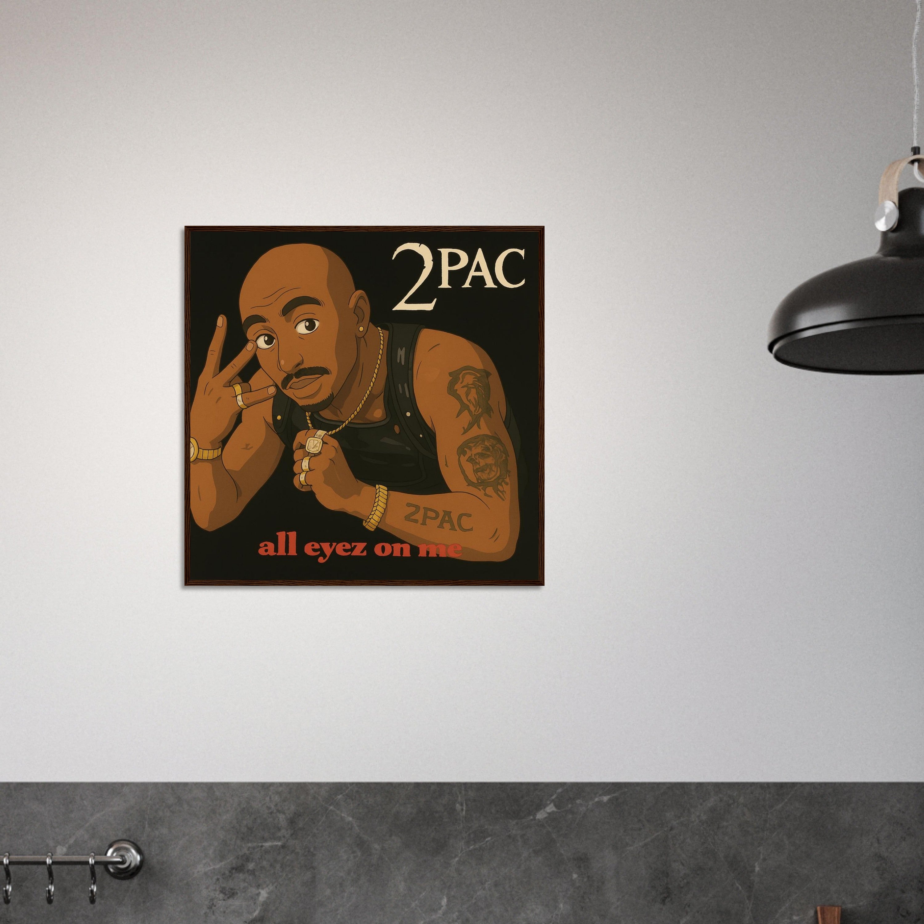 Hip Hop Rap Legends Album Poster-Bootlg