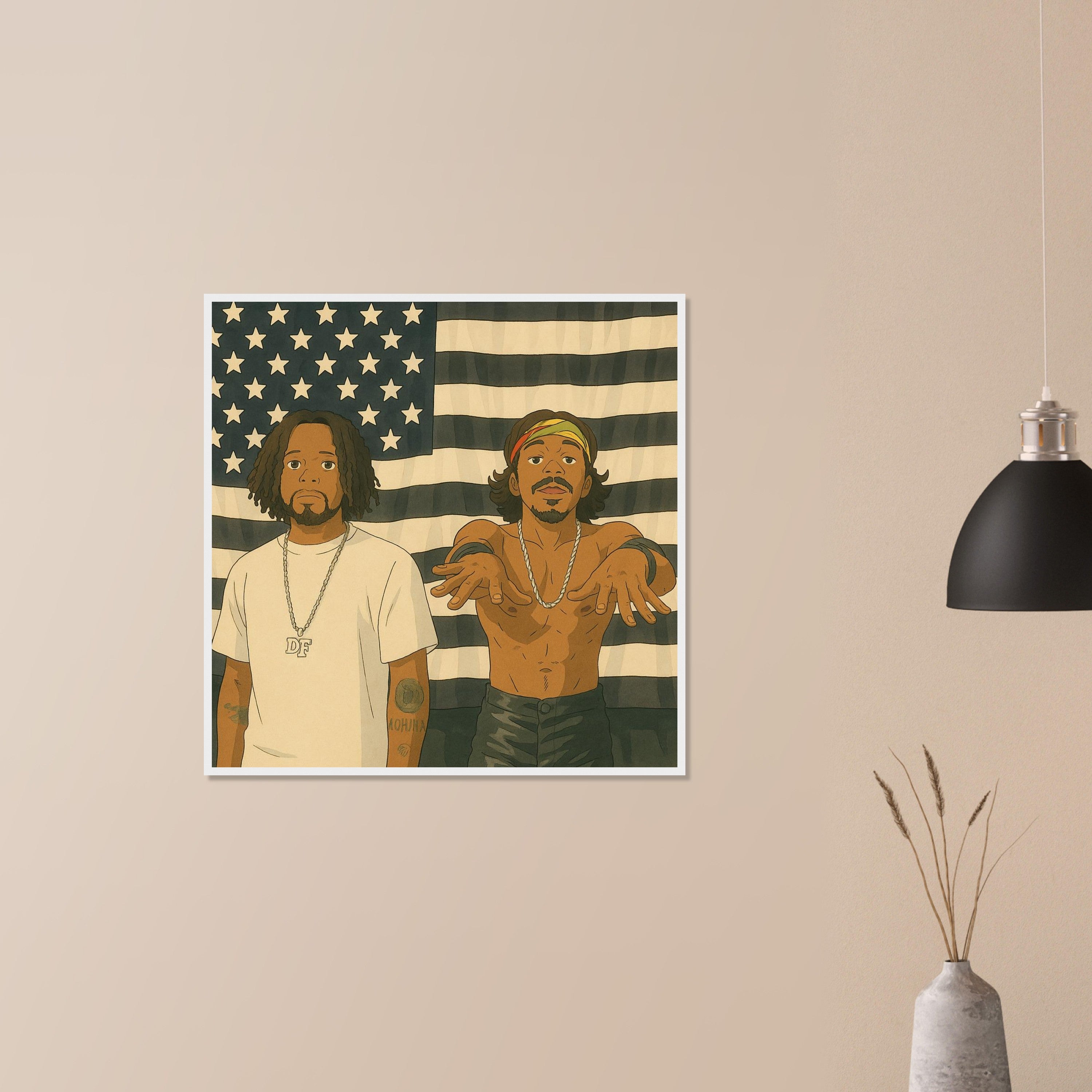 Hip Hop Rap Legends Album Poster-Bootlg