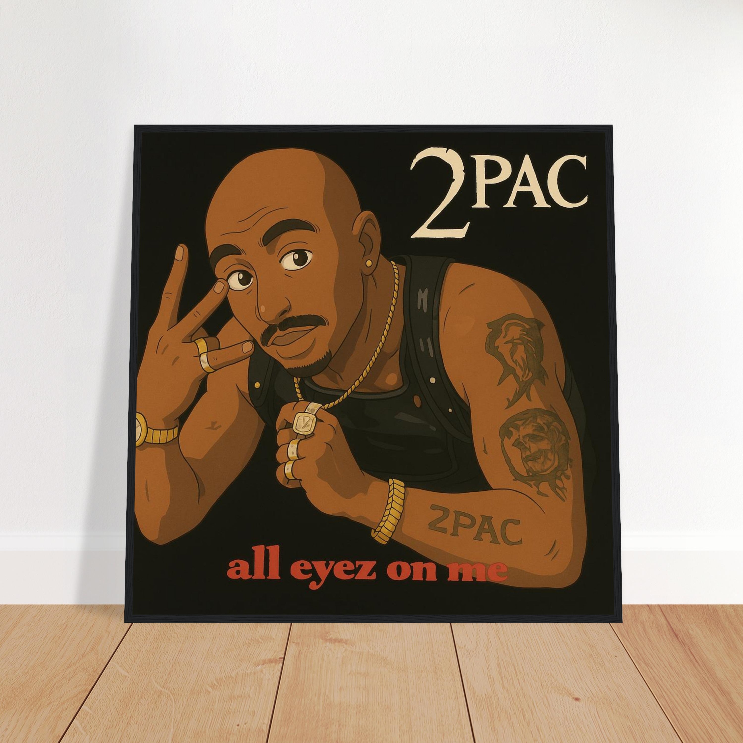 Hip Hop Rap Legends Album Poster-Bootlg