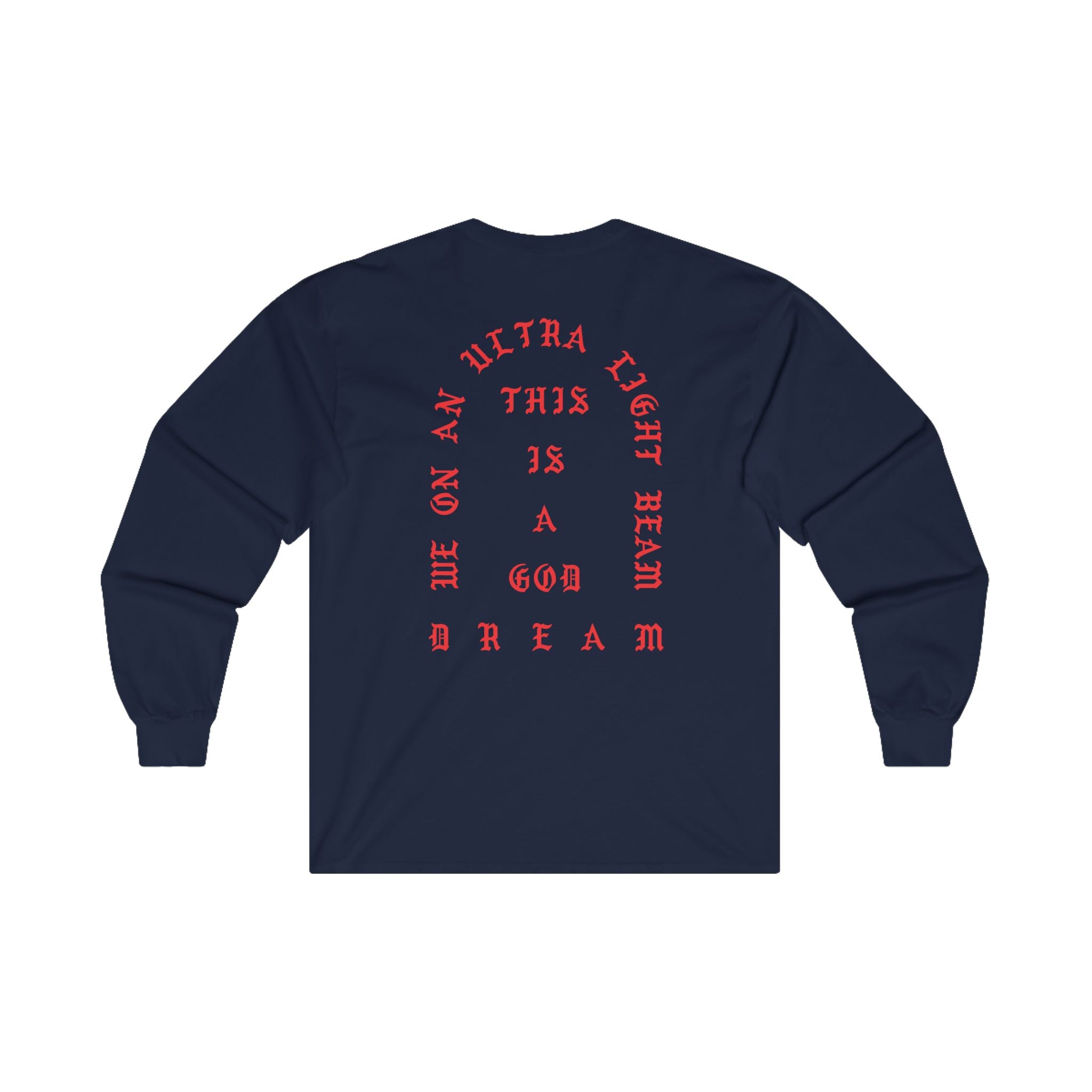 I Feel Like Pablo Jersey Long Sleeve Tee-S-Navy-Bootlg