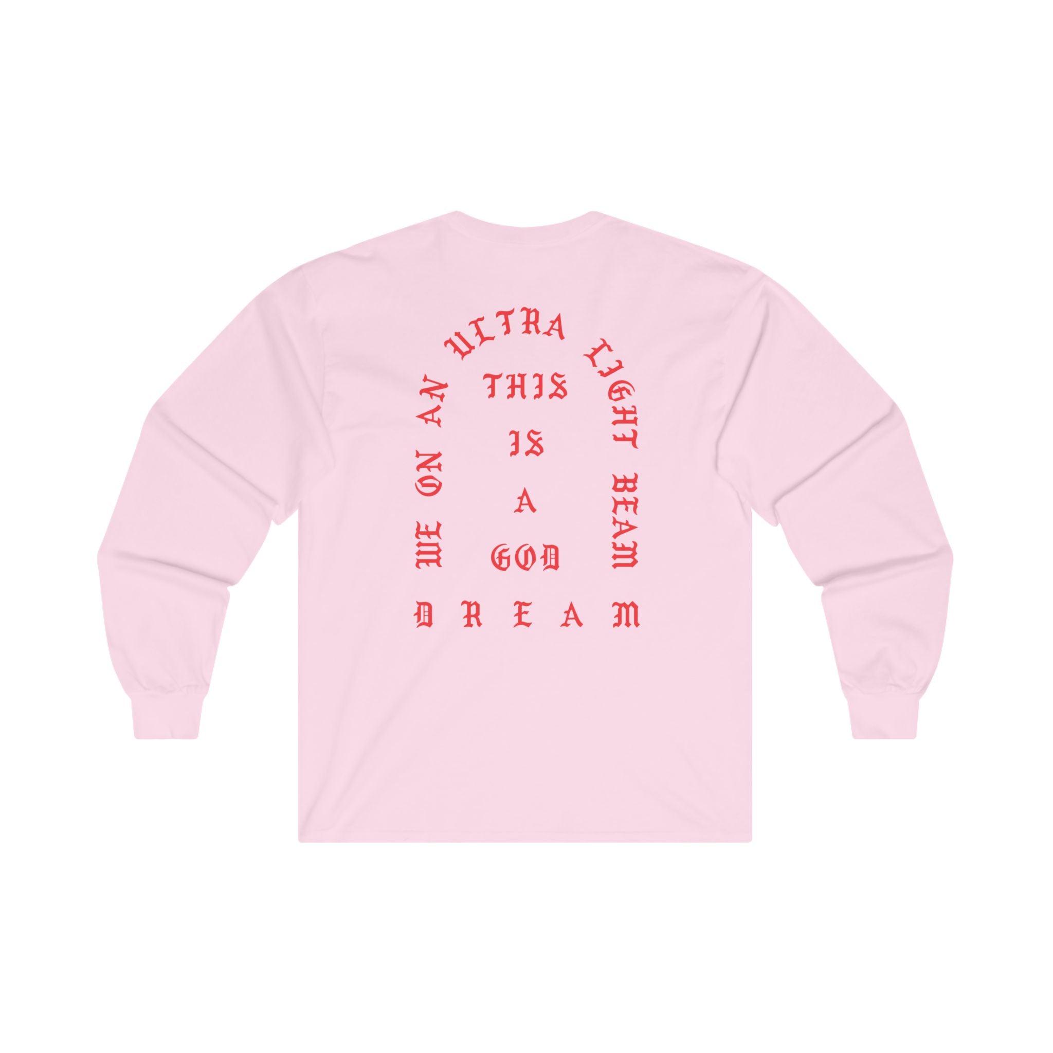 I Feel Like Pablo Jersey Long Sleeve Tee-S-Light Pink-Bootlg