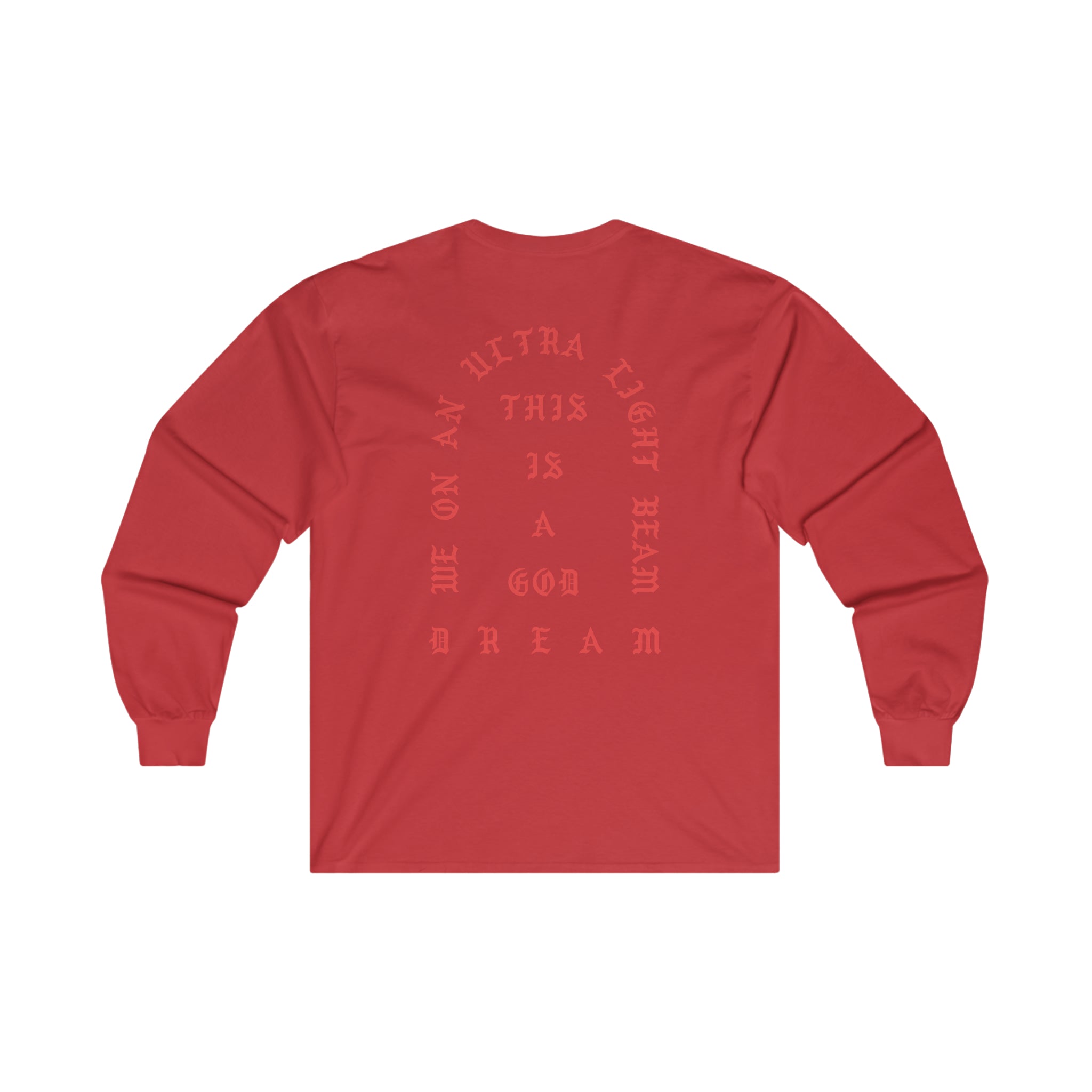 I Feel Like Pablo Paris Jersey Long Sleeve Tee-S-Red-Bootlg