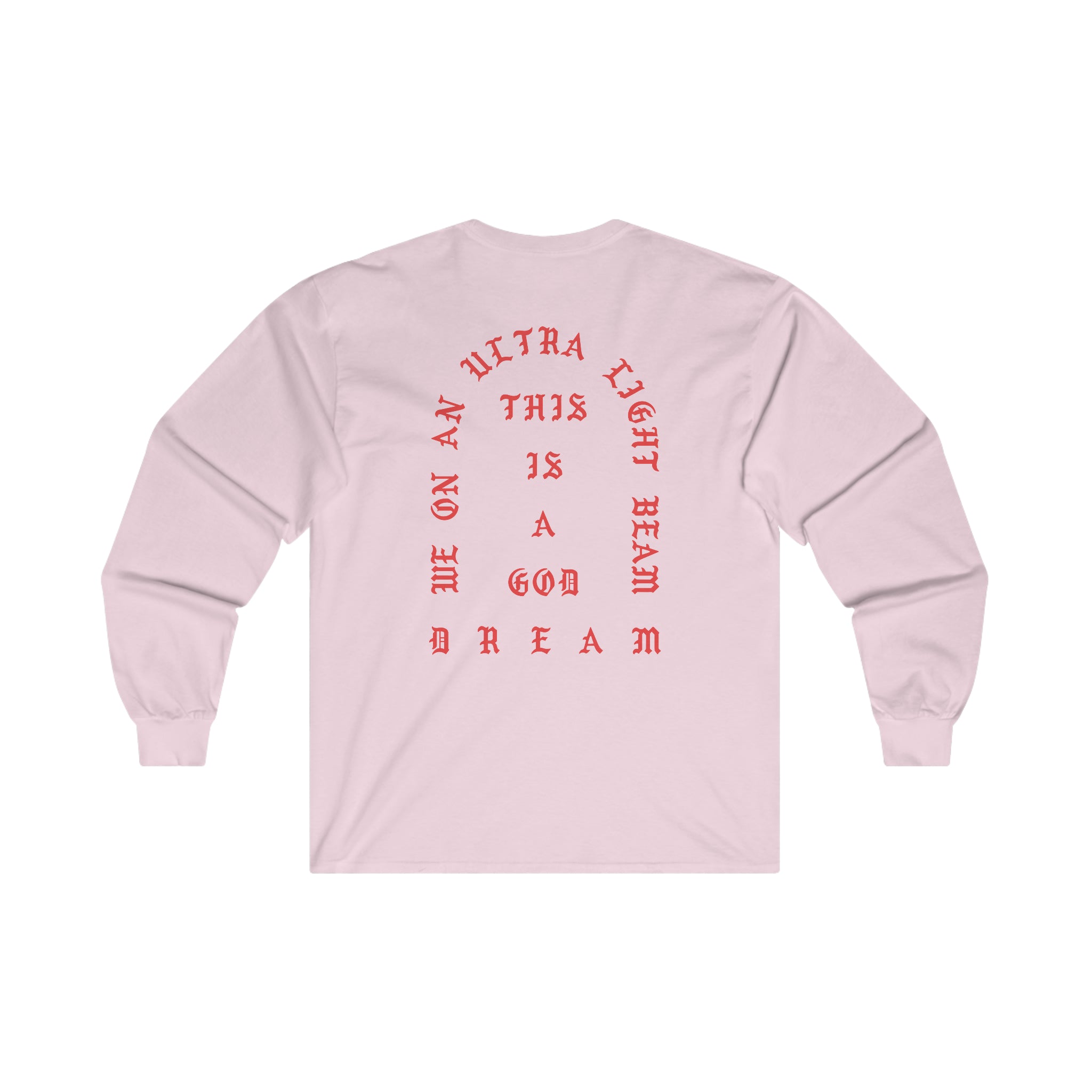 I Feel Like Pablo Paris Jersey Long Sleeve Tee-S-Light Pink-Bootlg