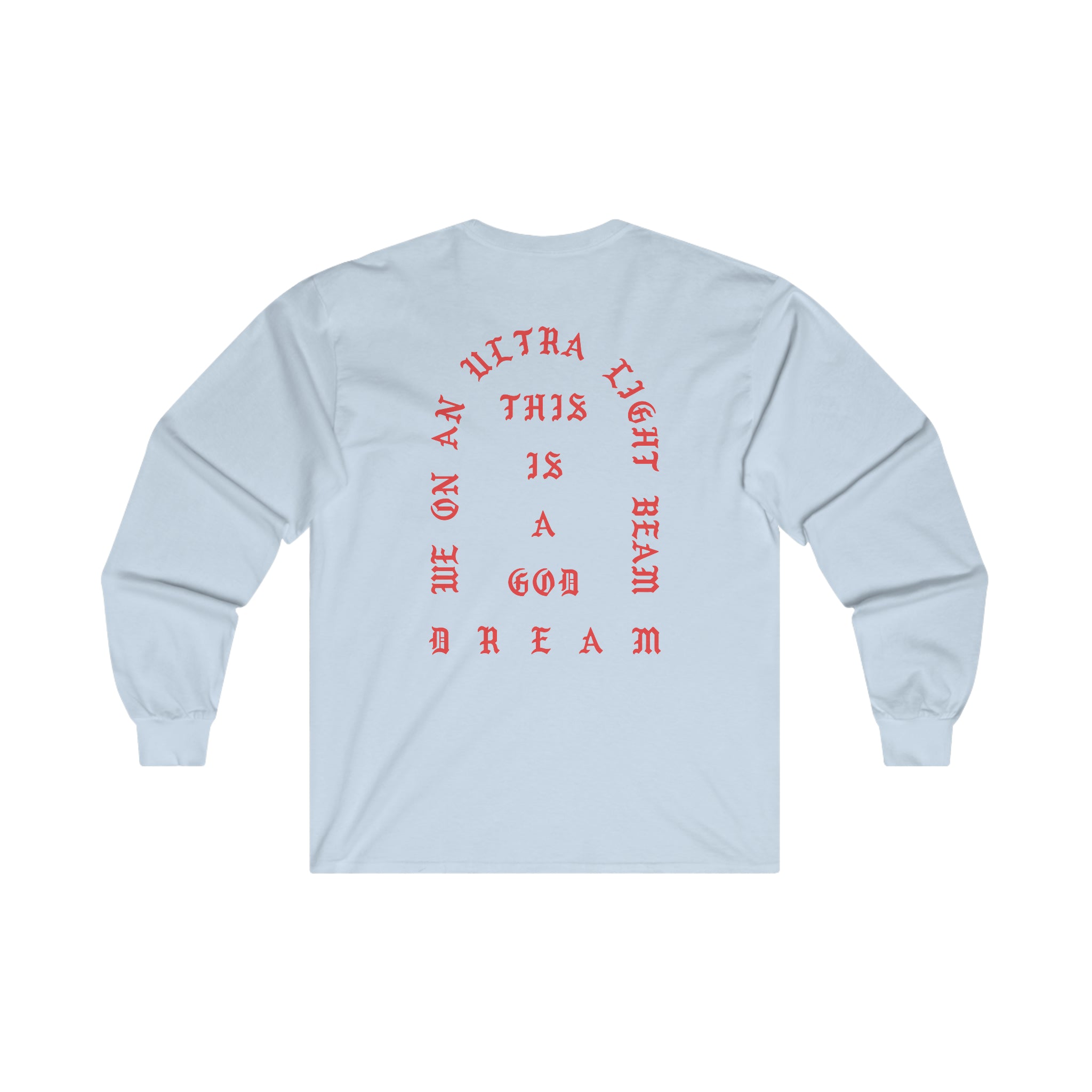 I Feel Like Pablo Paris Jersey Long Sleeve Tee-S-Light Blue-Bootlg