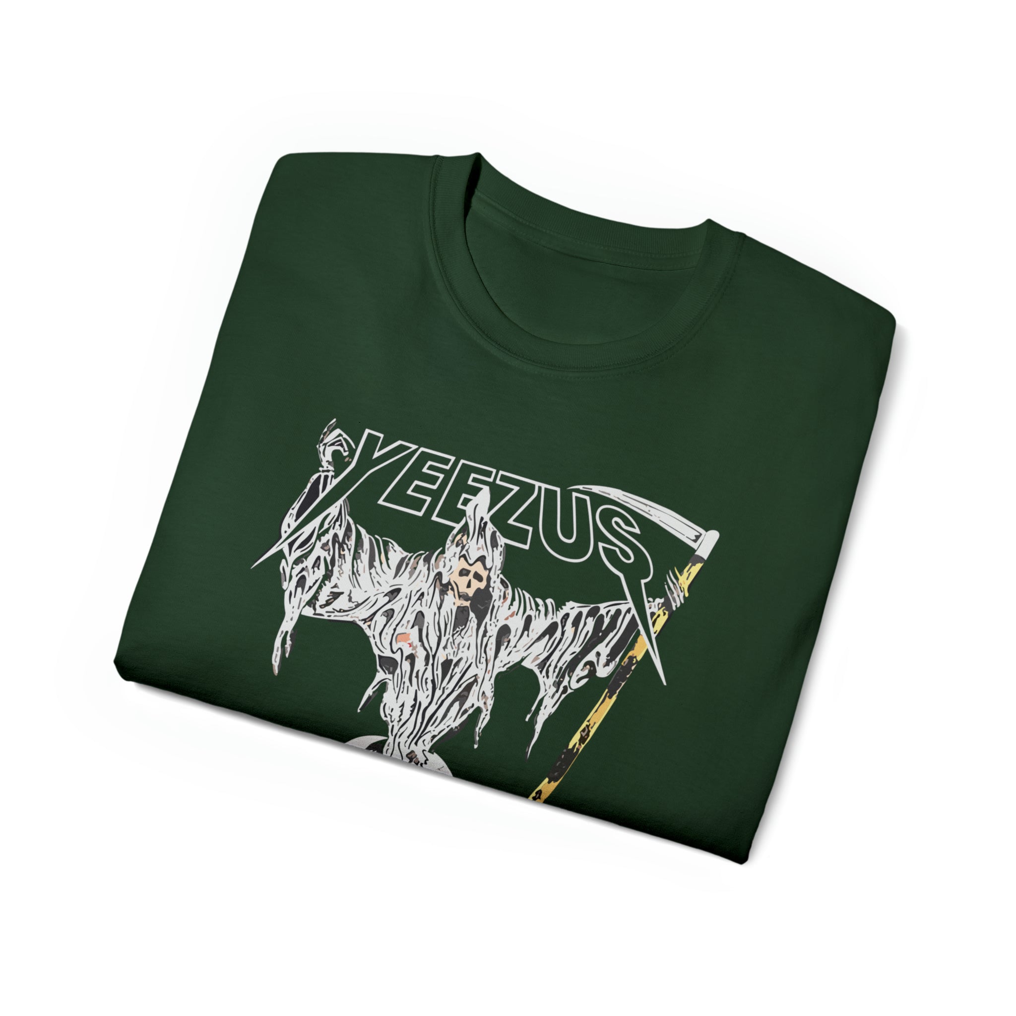 Kanye West Yeezus 2022 Tour Tee Reaper Design-Bootlg