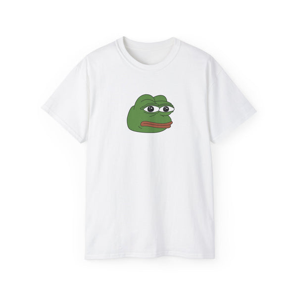 PEPE frog T-Shirt-S-White-Bootlg