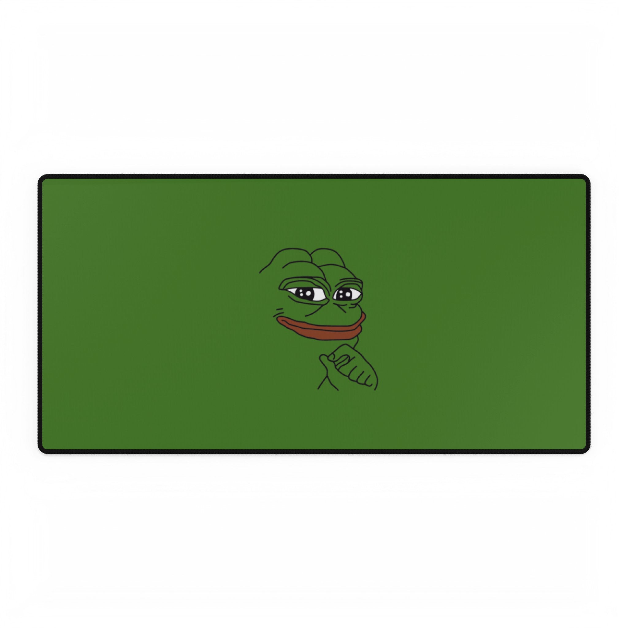 PEPE frog meme desk mat mousepad-31.5" × 15.5"-Bootlg