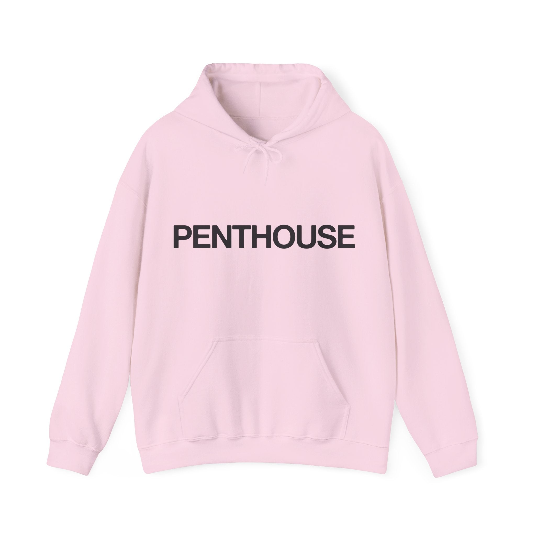Penthouse Hoodie Sweatshirt - Inspired by Kim Kardashian Tee-Light Pink-L-Bootlg