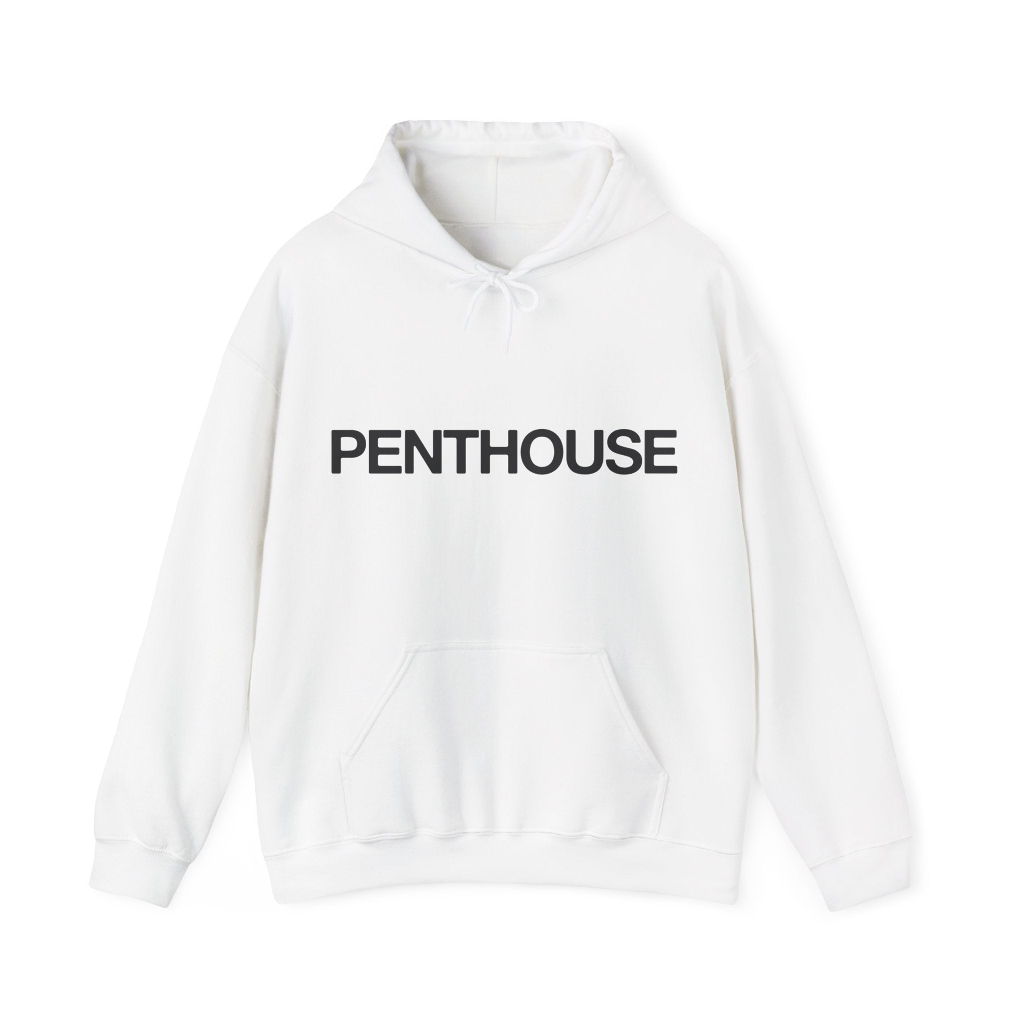 Penthouse Hoodie Sweatshirt - Inspired by Kim Kardashian Tee-White-S-Bootlg