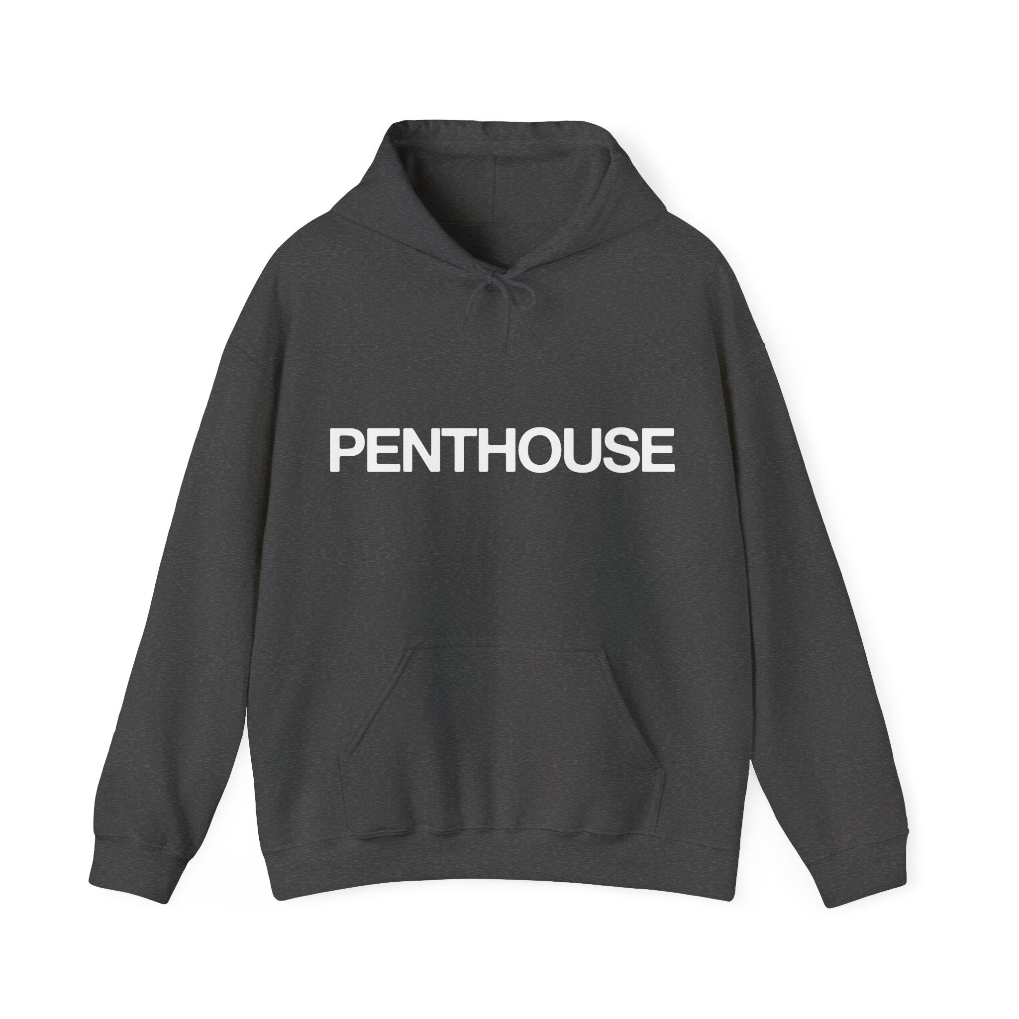 Penthouse Hoodie Sweatshirt - Inspired by Kim Kardashian Tee-Dark Heather-S-Bootlg