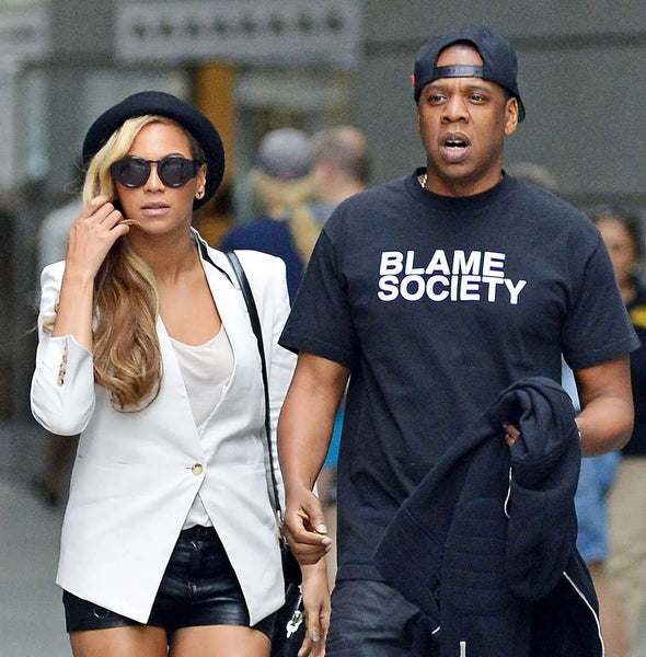 “Blame Society” Tee - Jay-Z Inspired Unisex Slogan Shirt