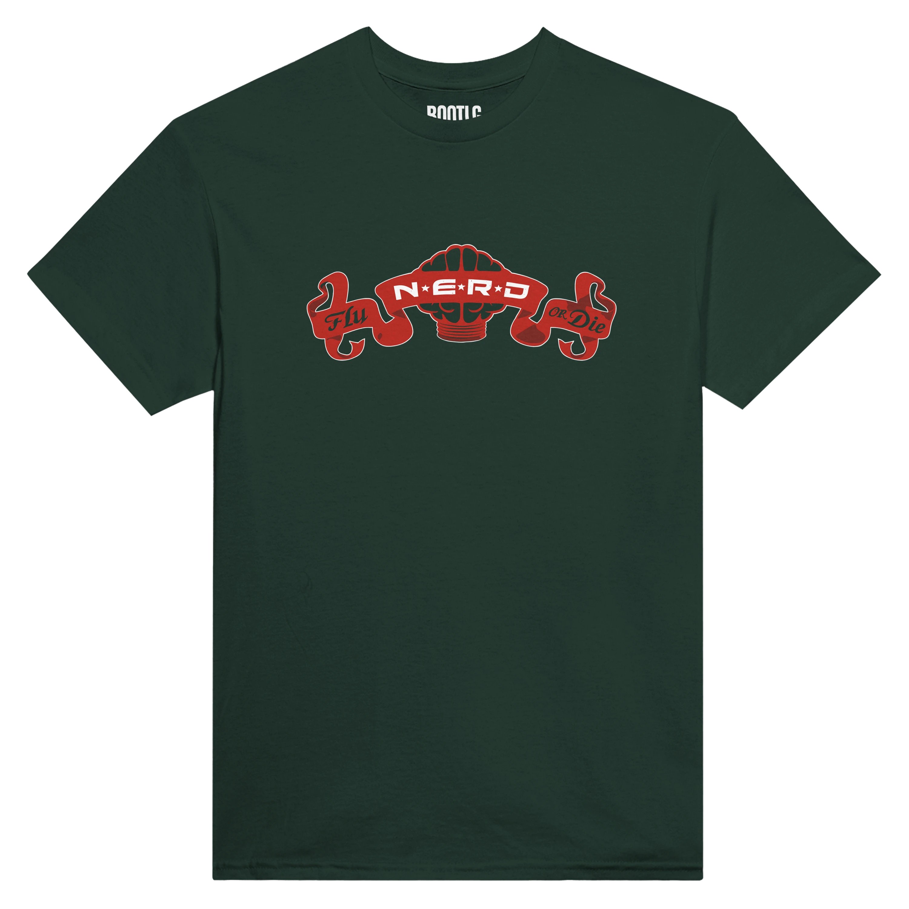 NERD Fly or Die brain logo unisex t-shirt
