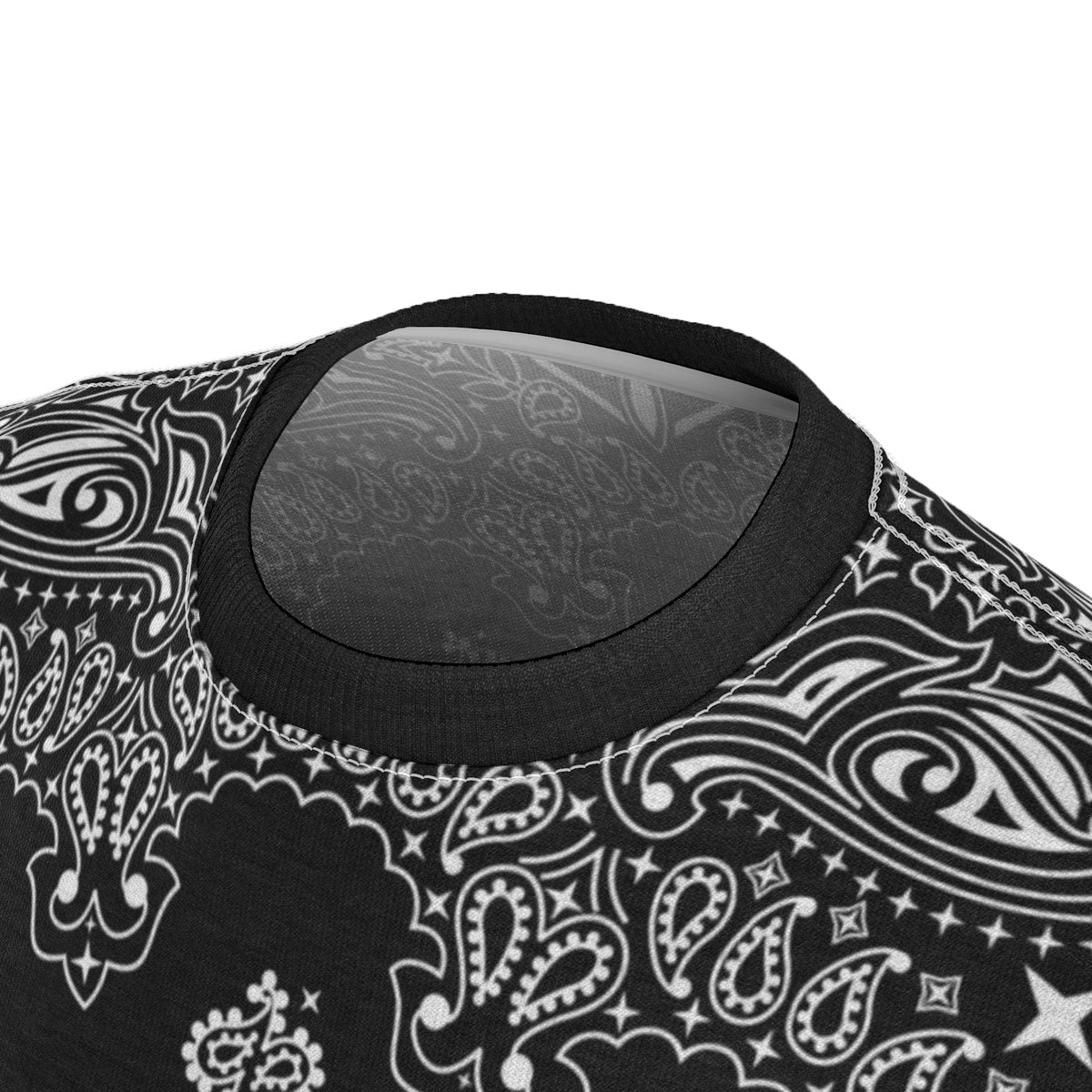 Black Bandana Unisex AOP Cut & Sew Tee-Bootlg