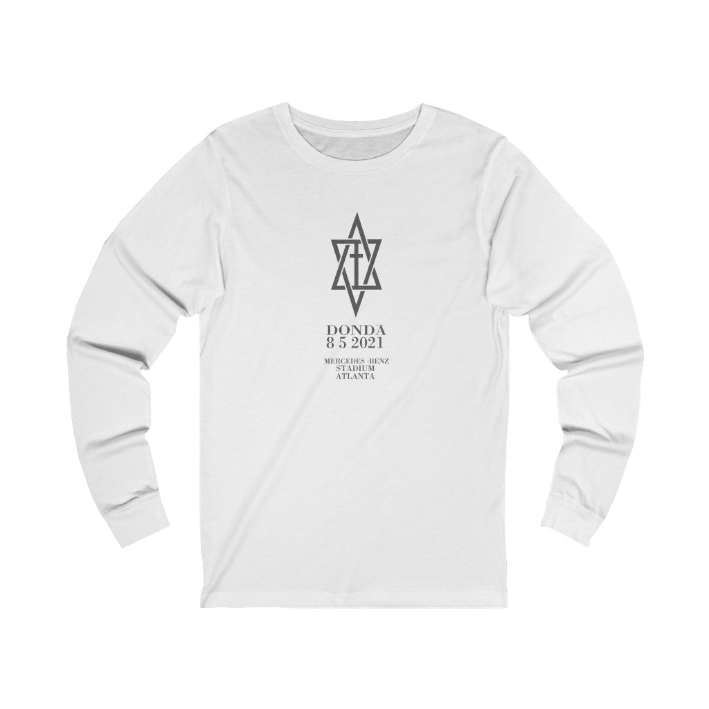Donda Merch Kanye West Album inspired Long Sleeve Shirt-White-S-Bootlg