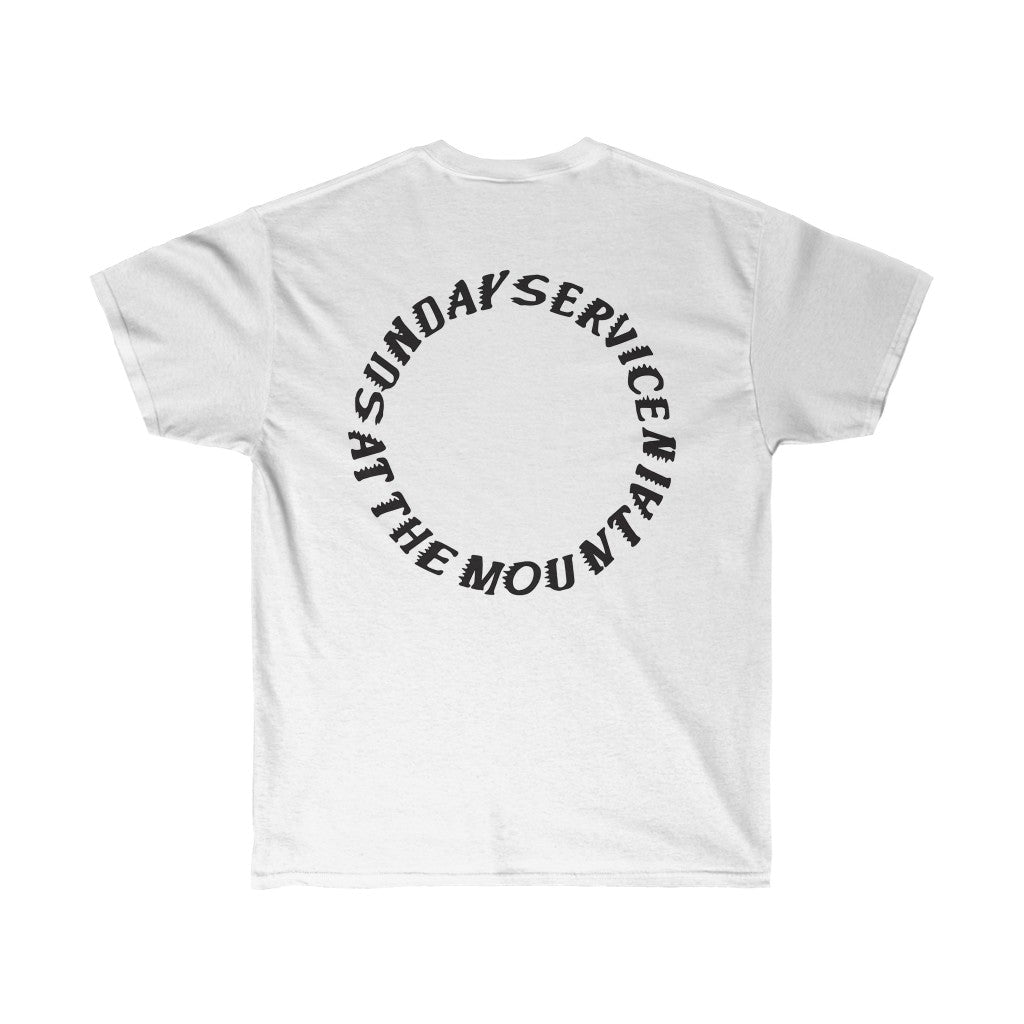 Holy Spirit Sunday Service at the Mountain Unisex Ultra Cotton Tee - Kanye West Coachella inspired-Bootlg