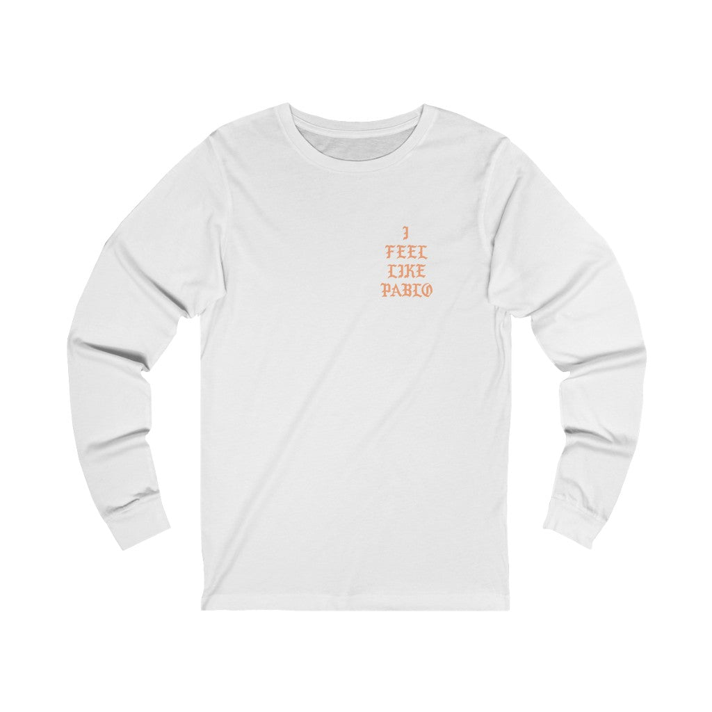 I Feel Like Pablo Los Angeles Unisex Jersey Long Sleeve Tee-White-S-Bootlg