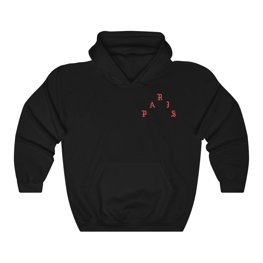 I Feel Like Pablo Paris Hoodie Kanye West-Black-S-Bootlg