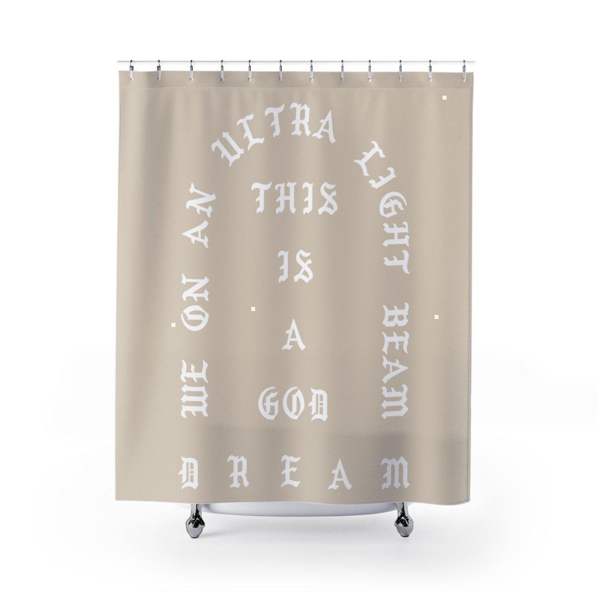 I Feel Like Pablo Shower Curtains Kanye West Merch Inspired-71x74-Bootlg