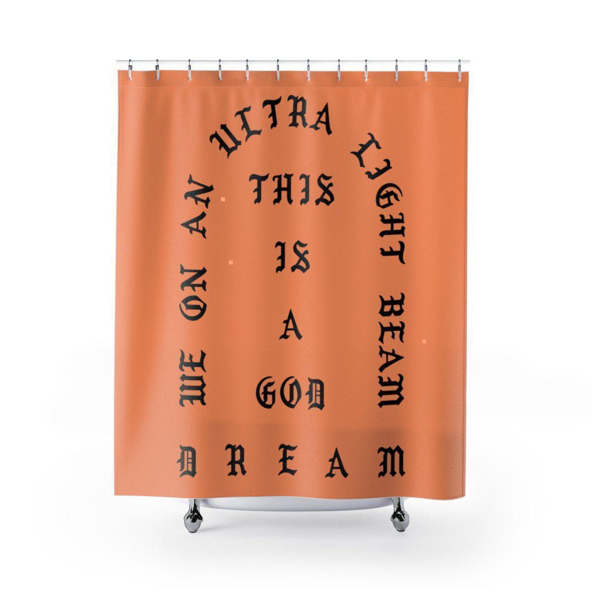 I Feel Like Pablo Shower Curtains Kanye West Merch Inspired-71x74-Bootlg