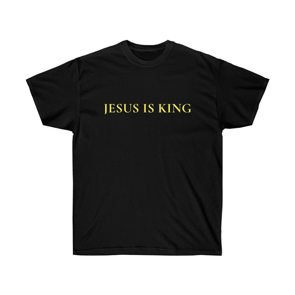 Jesus is King T-Shirt - Kanye West Sunday Service Religious Merch-S-Black-Bootlg