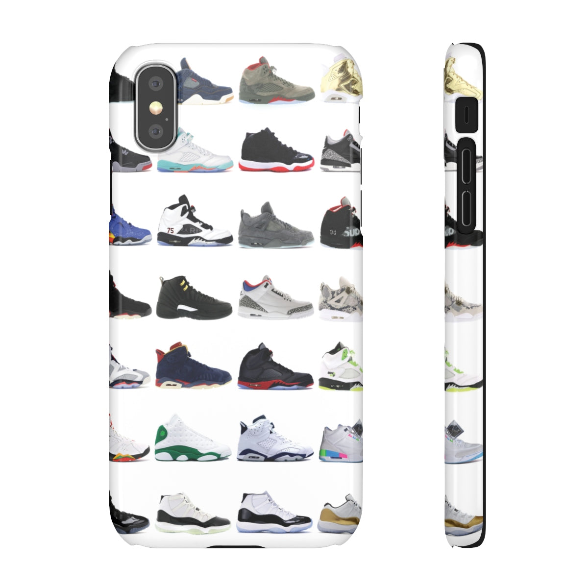 Jordan Sneakers inspired iPhone Snap Case-iPhone XS-Glossy-Bootlg