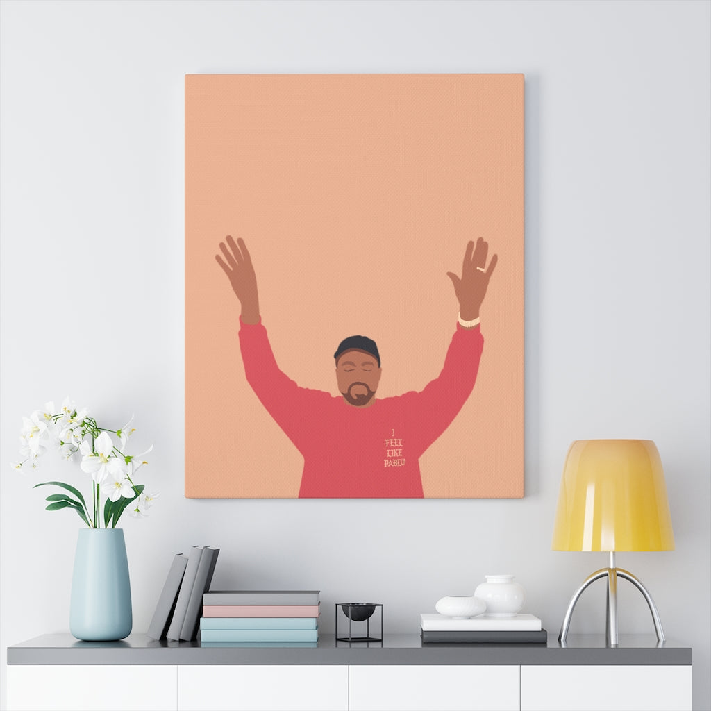 Kanye West I Feel Like Pablo Canvas Gallery Wraps - The Life of Pablo TLOP tour merch inspired-Bootlg