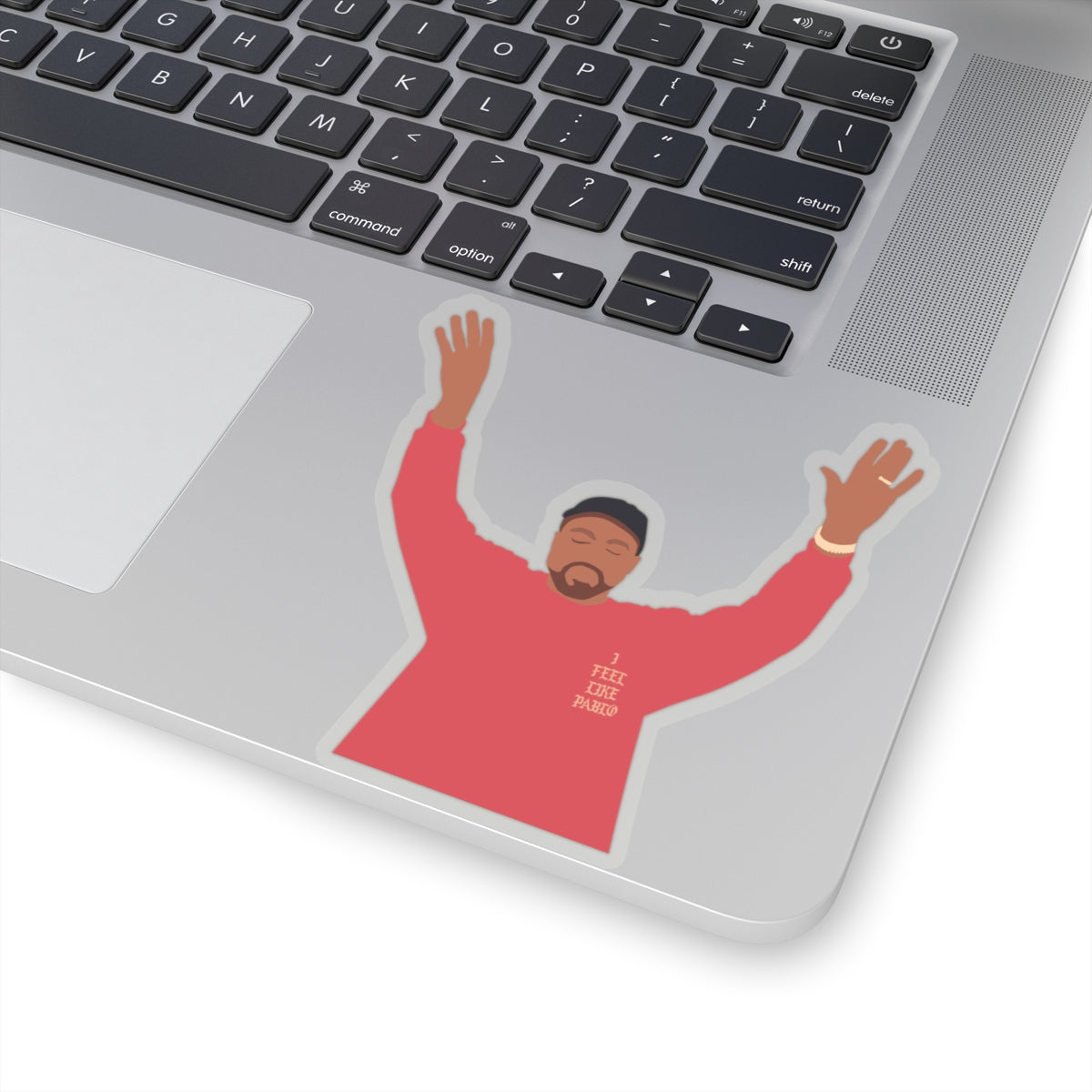 Kanye West I Feel Like Pablo Stickers - The Life of Pablo tour merch-4x4"-Transparent-Bootlg