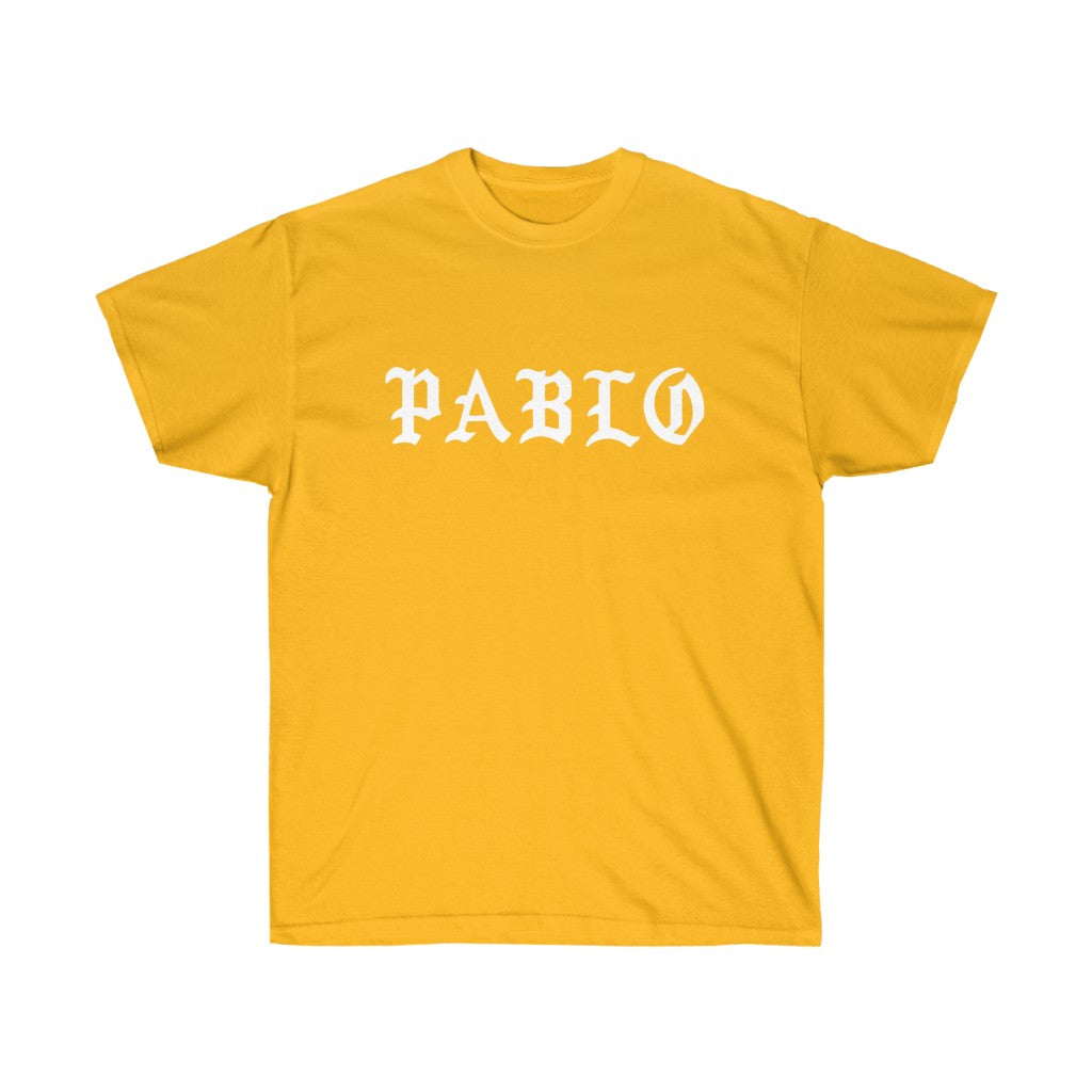 Kanye West The Life of Pablo T-Shirt-Gold-S-Bootlg