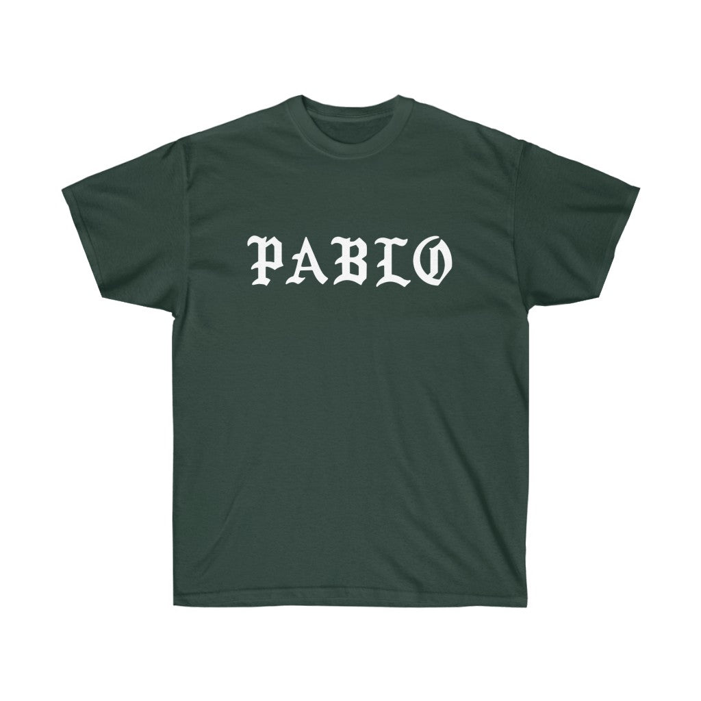 Kanye West The Life of Pablo T-Shirt-Forest Green-S-Bootlg