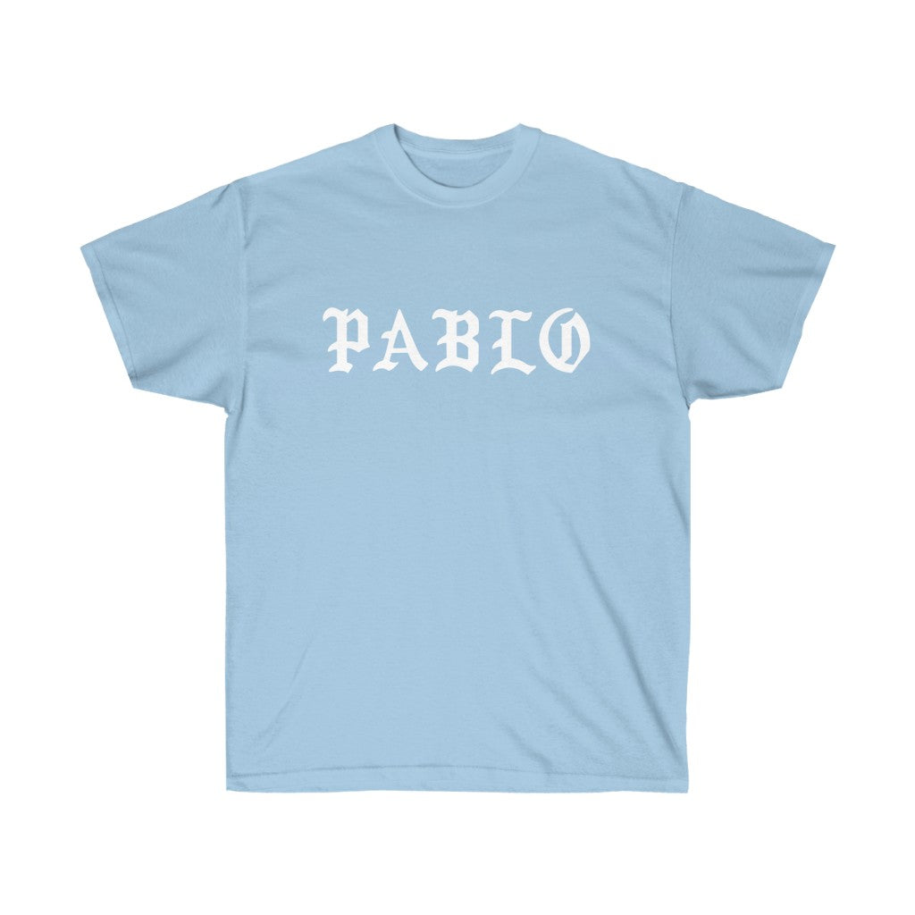 Kanye West The Life of Pablo T-Shirt-Light Blue-S-Bootlg