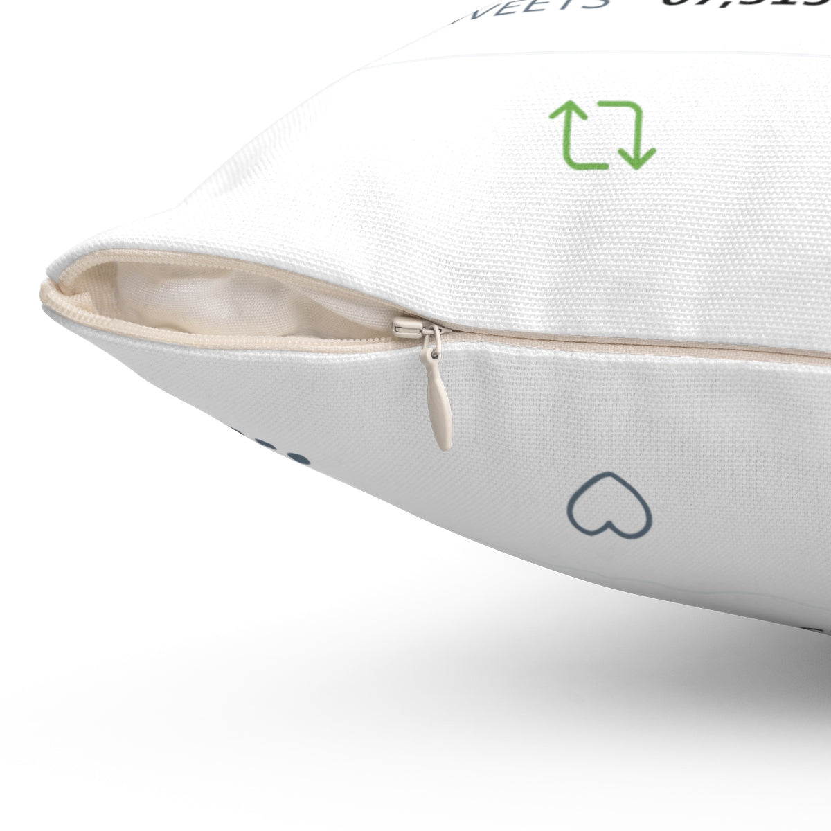 Maybe I Couldn't Be Skinny And Tall But I'll Settle For Being The Greatest Artist Of All Time.. Kanye West Tweet Square Pillow-Bootlg