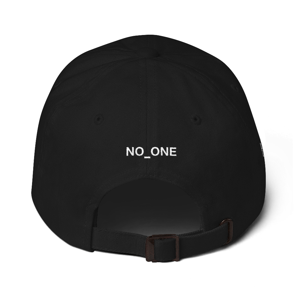 NERD Brain logo embroidery Dad cap snapback. Pharrell Williams, Chad Hugo & Shay Haley.-Bootlg