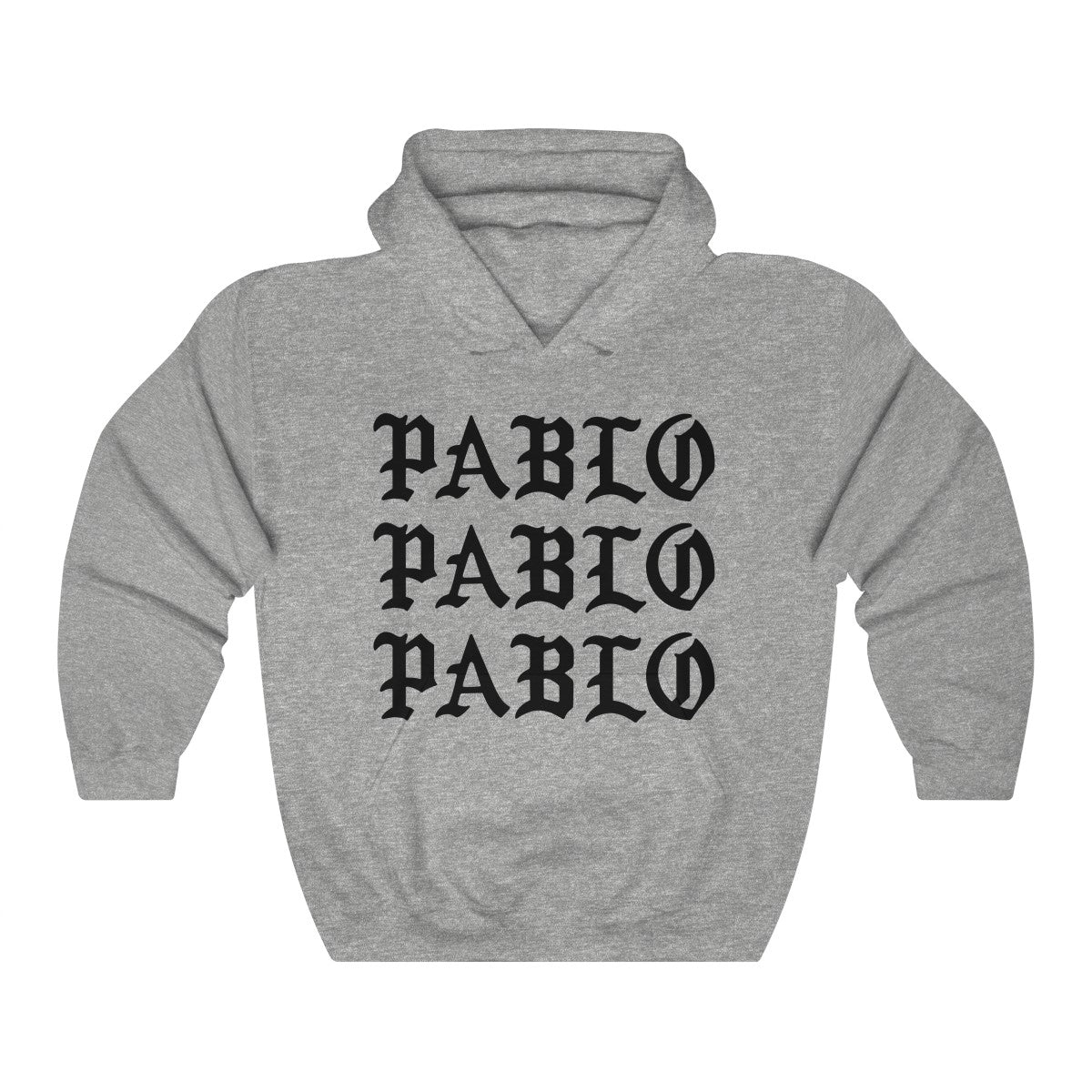 Pablo Heavy Blend™ Kanye West hoodie-Sport Grey-S-Bootlg