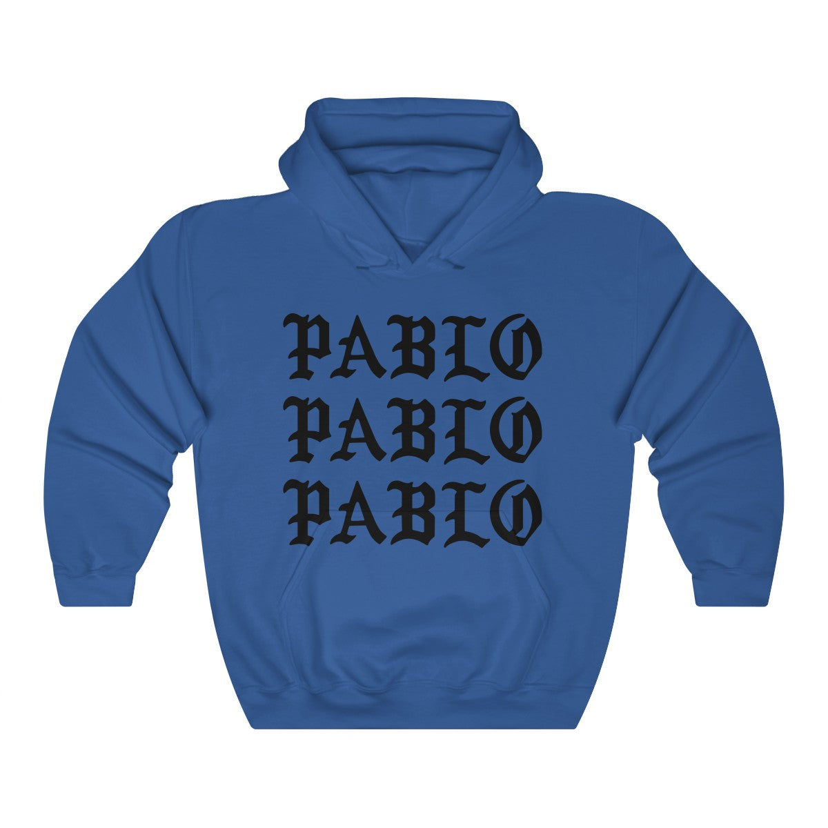 Pablo Heavy Blend™ Kanye West hoodie-Royal-S-Bootlg