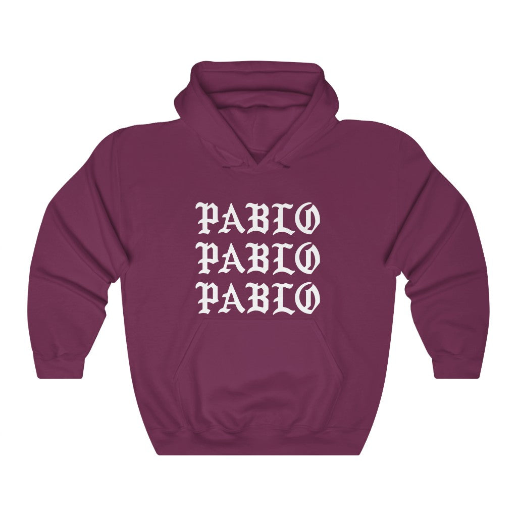 Pablo Heavy Blend™ Kanye West hoodie-S-Maroon-Bootlg
