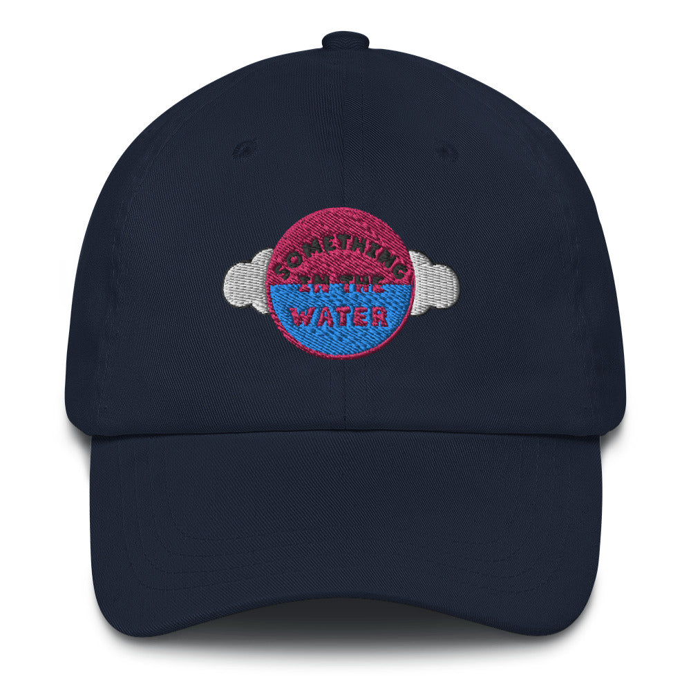 Something in the water Dad hat - Pharrell Williams Festival Merch inspired-Navy-Bootlg