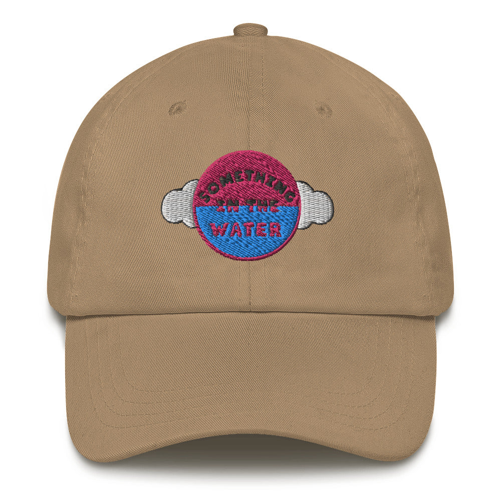 Something in the water Dad hat - Pharrell Williams Festival Merch inspired-Khaki-Bootlg