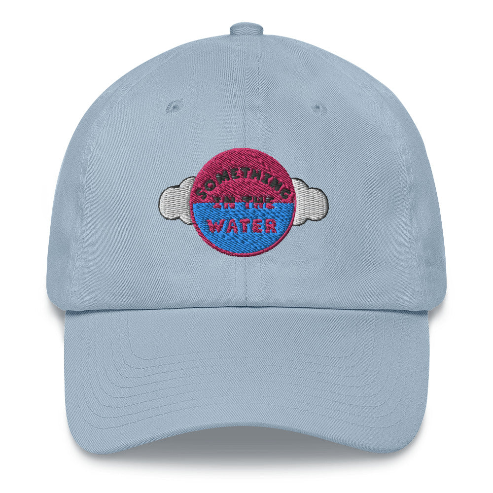 Something in the water Dad hat - Pharrell Williams Festival Merch inspired-Light Blue-Bootlg