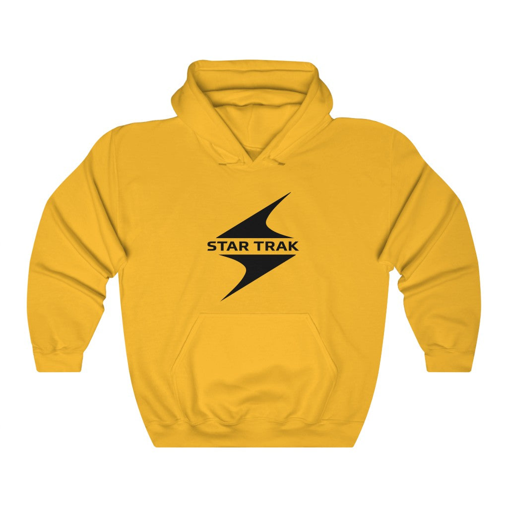 Star Trak inspired Unisex Heavy Blend Hooded Sweatshirt - Pharrell Williams the Neptunes inspired-Gold-S-Bootlg