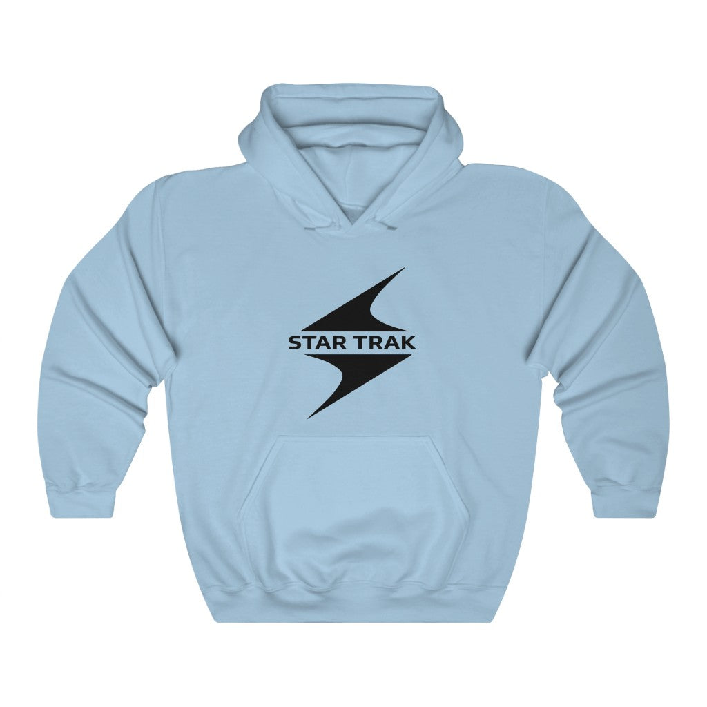 Star Trak inspired Unisex Heavy Blend Hooded Sweatshirt - Pharrell Williams the Neptunes inspired-Light Blue-S-Bootlg