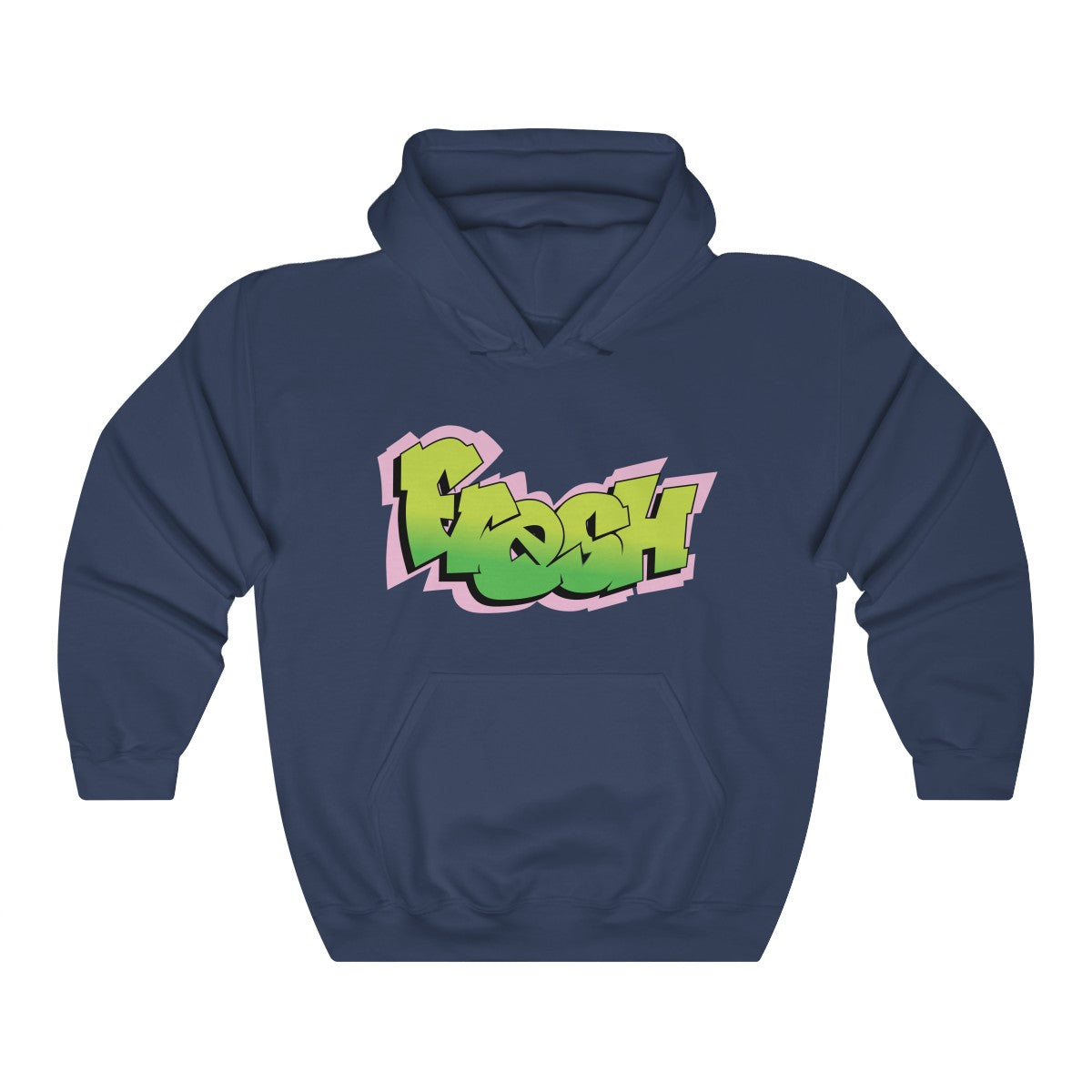 The Fresh Prince Will Smith Inspired Unisex Heavy Blend Hooded Sweatshirt-Navy-S-Bootlg